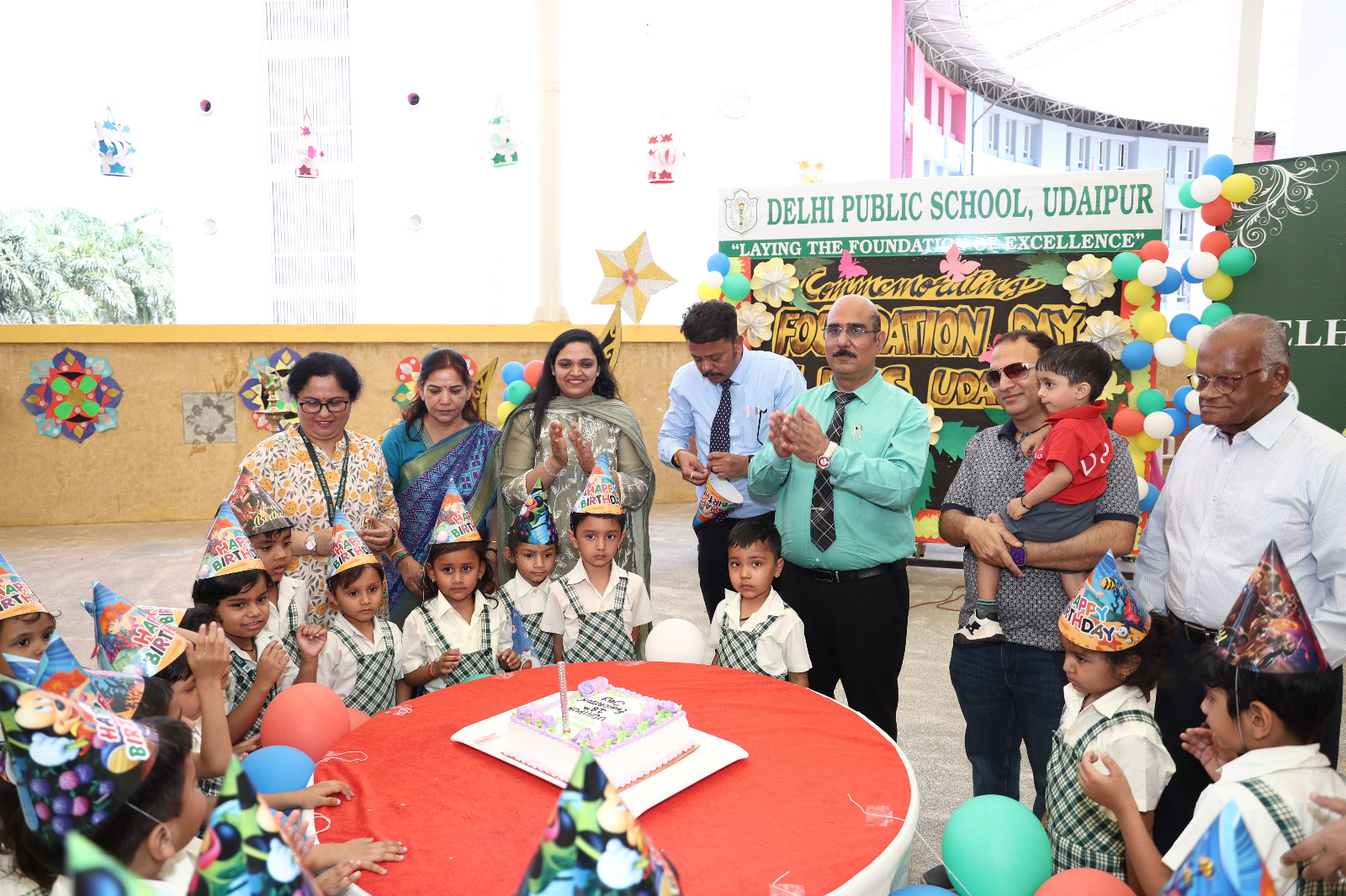 DPS Udaipur Celebrates 18th Foundation Day with Enthusiasm