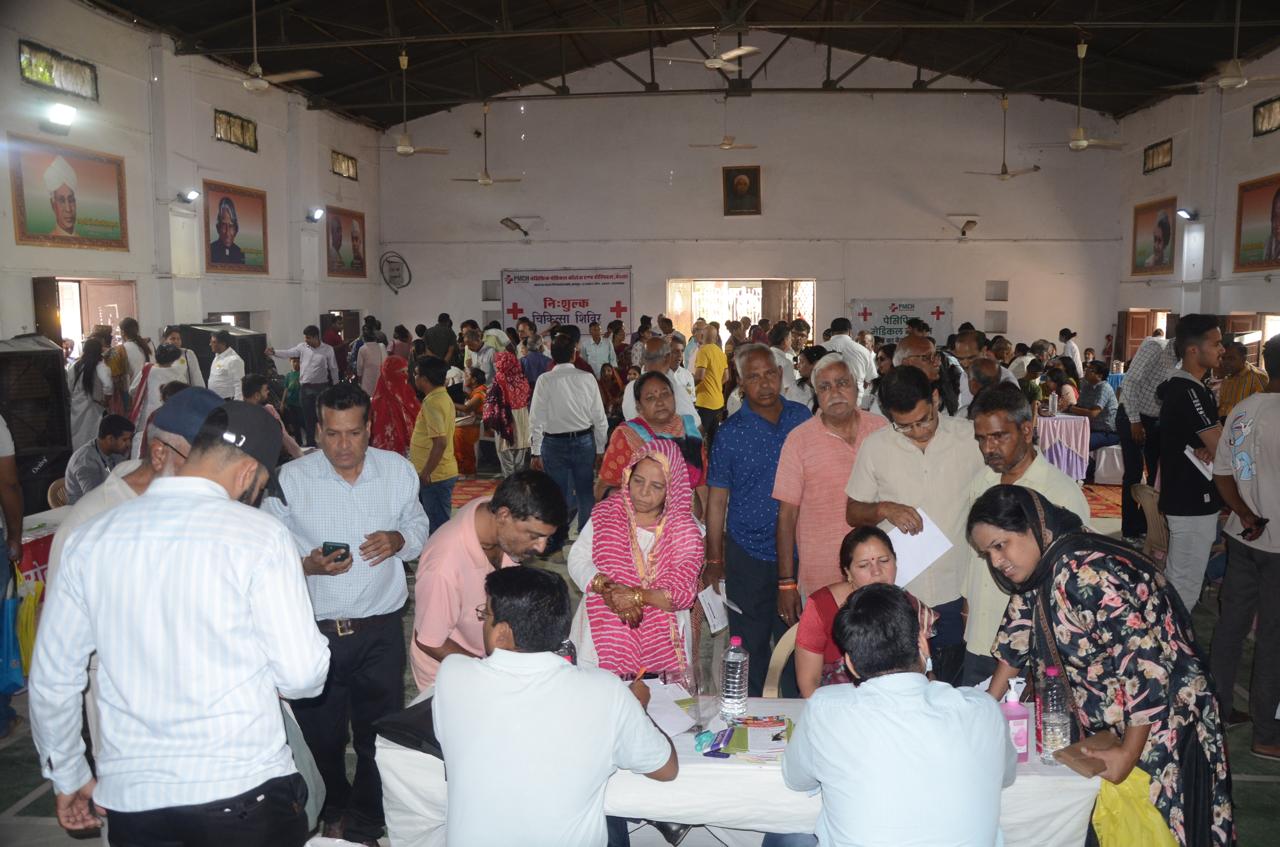 Successful Free Health Camp Conducted with 2500 Registrations