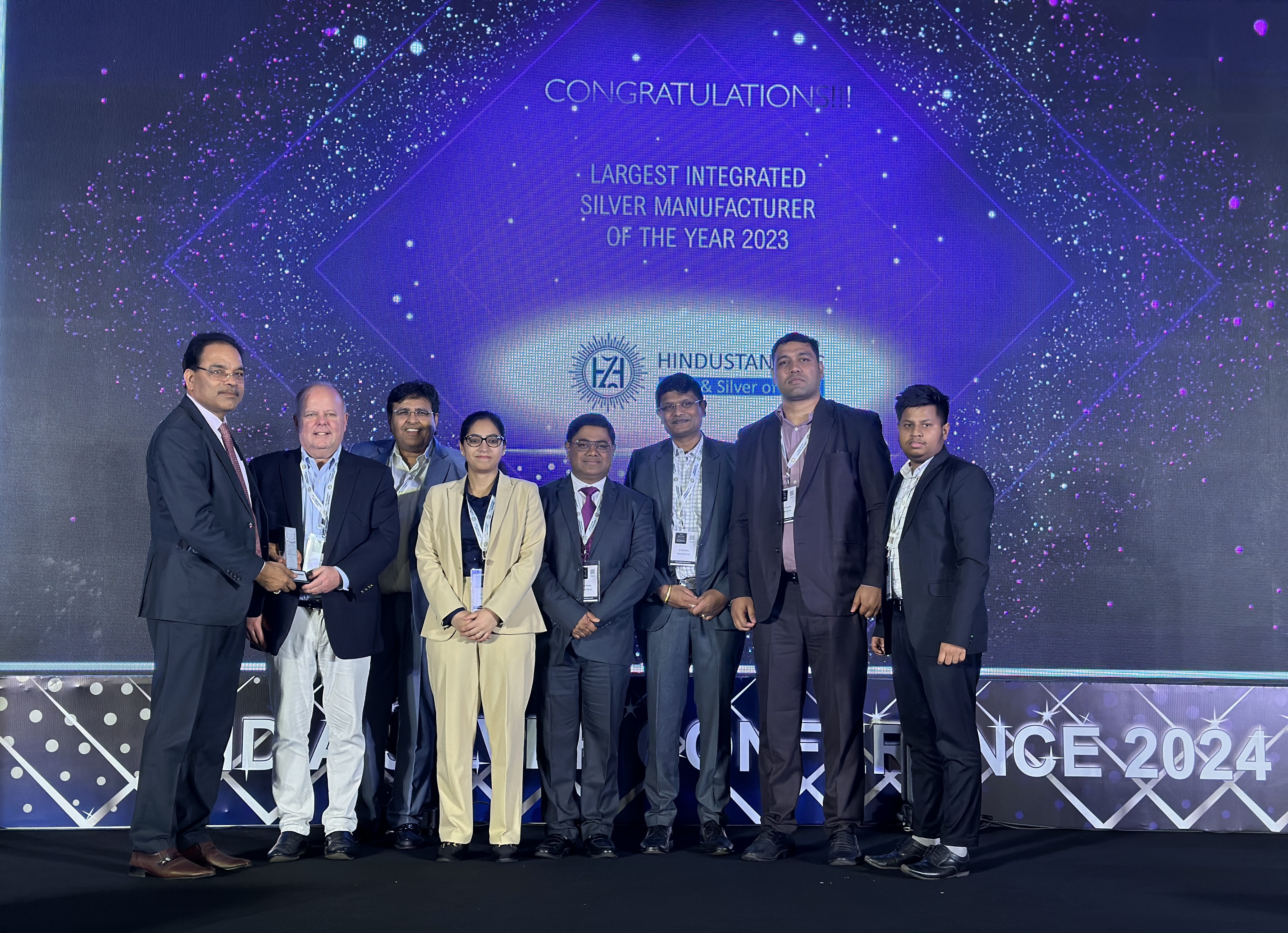  Hindustan Zinc Clinches India Silver Conference Excellence Award 2023