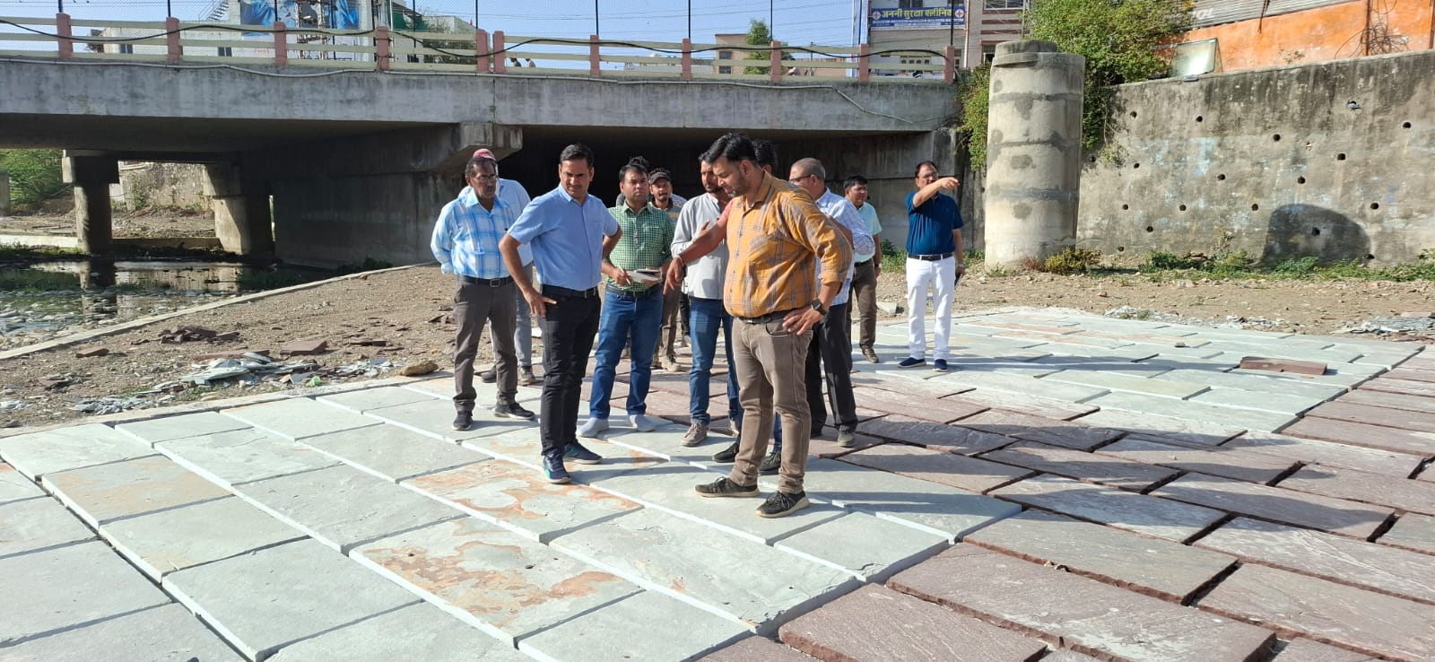 Smart City CEO Inspects Progress of Ayad River Project