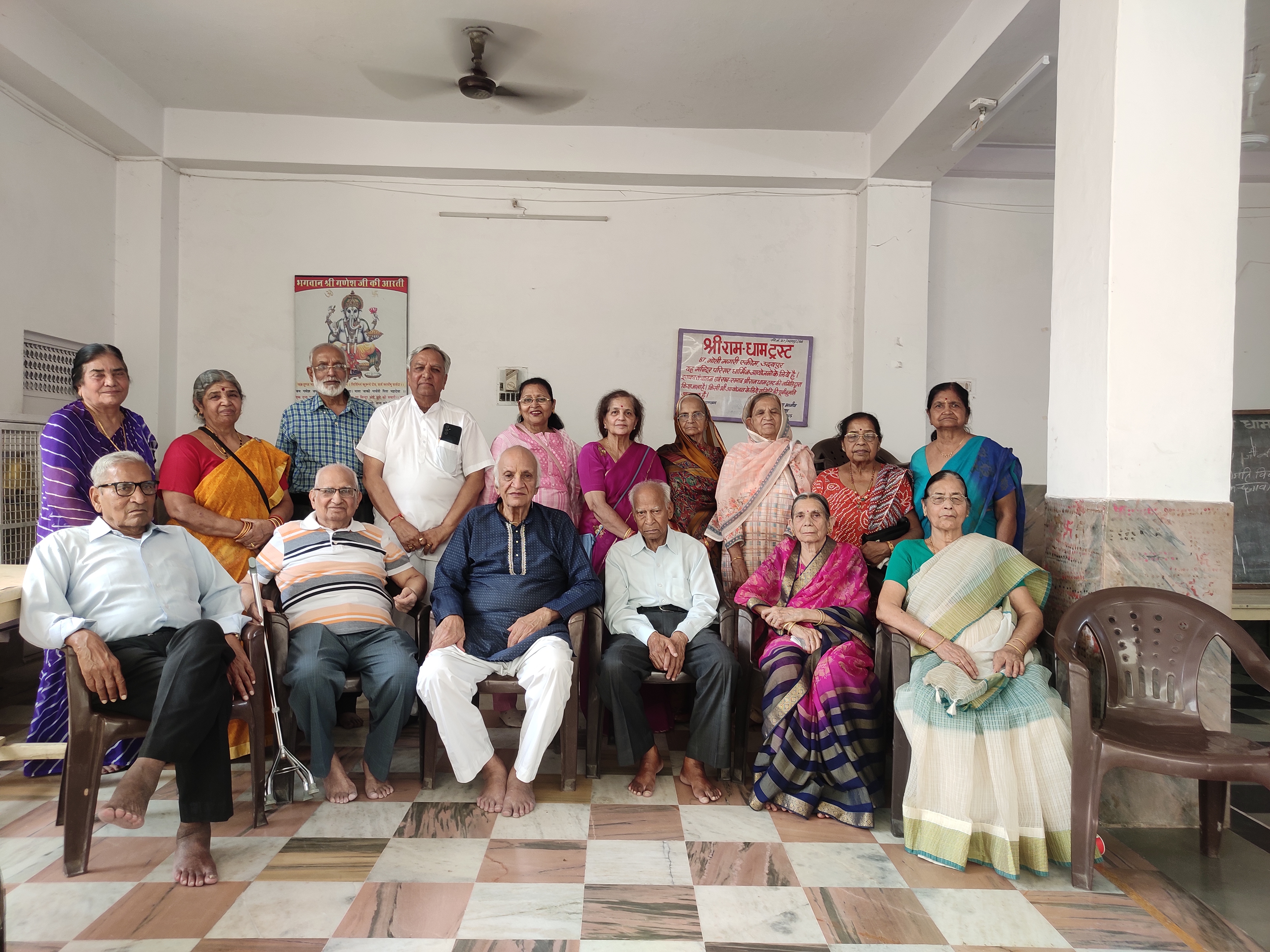 Monthly Meeting of Senior Citizens Moti Magri Scheme Held 