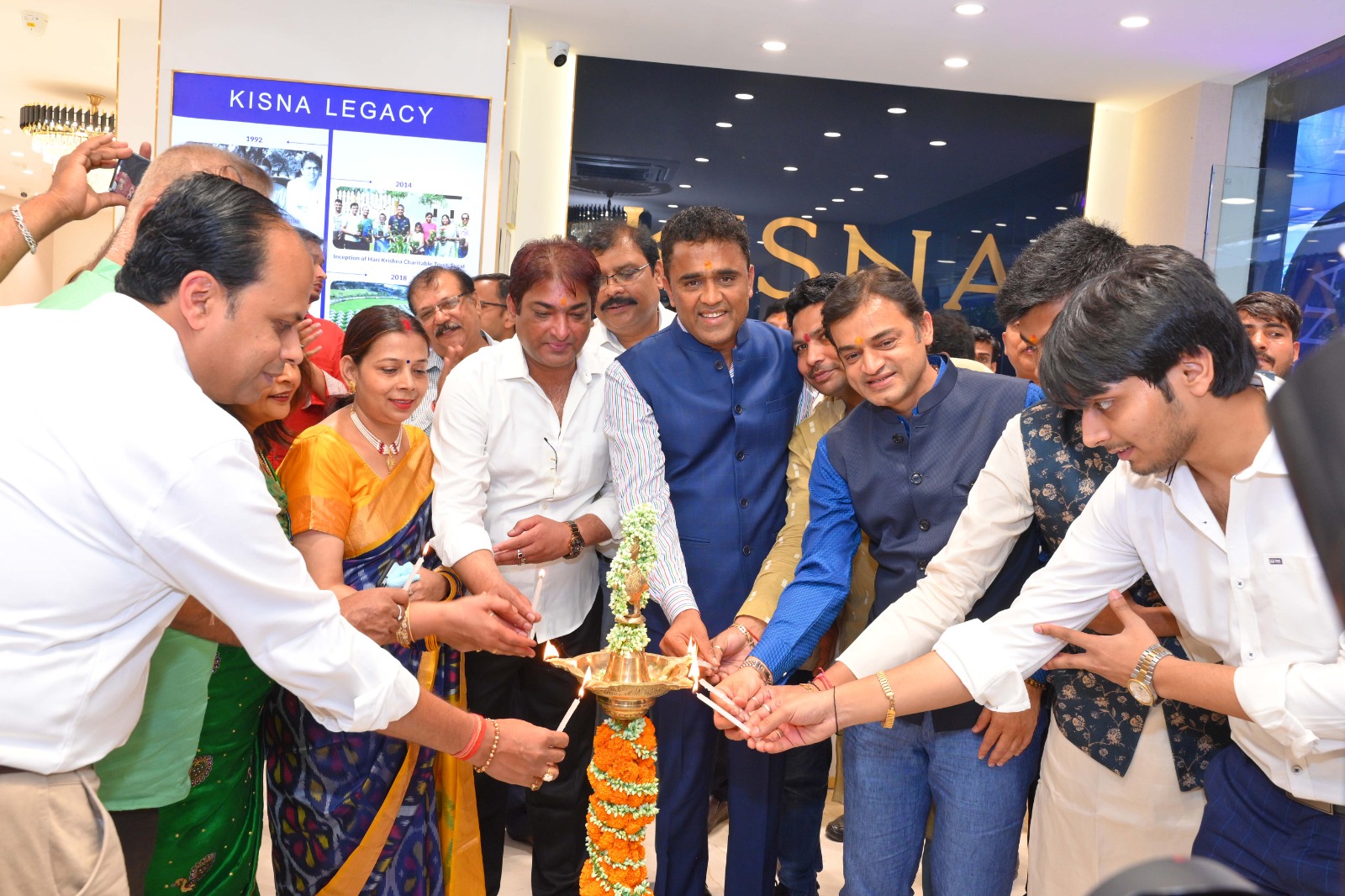 KISNA Diamond and Gold Jewelry Launches Exclusive Showroom in Patna