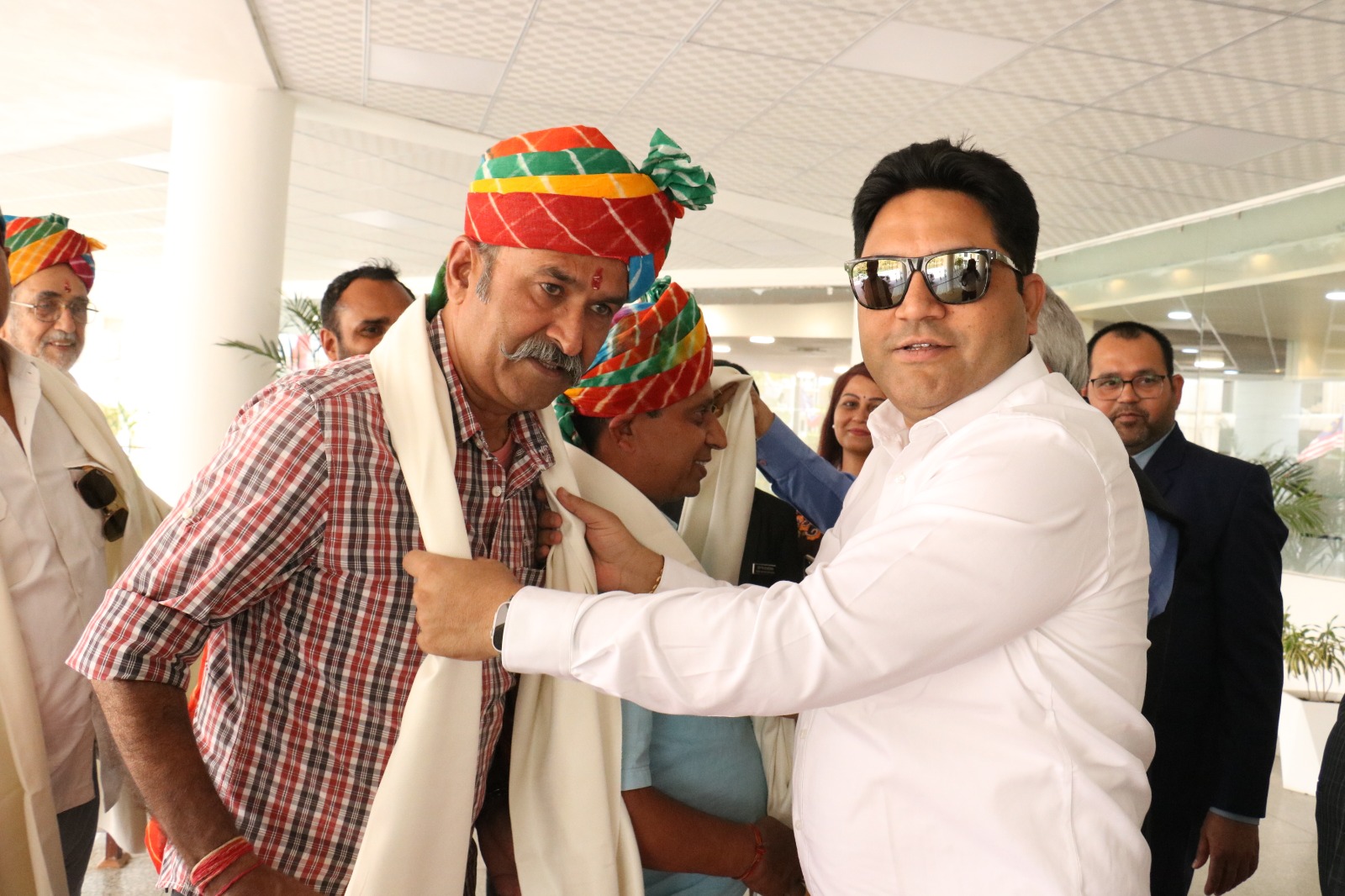 निम्स विश्वविद्यालय मे सम्पन्न हुआ राजस्थान फुटबॉल टीम जर्सी लॉन्च एण्ड प्लेयर्स फेलिस्टेशन प्रोग्राम