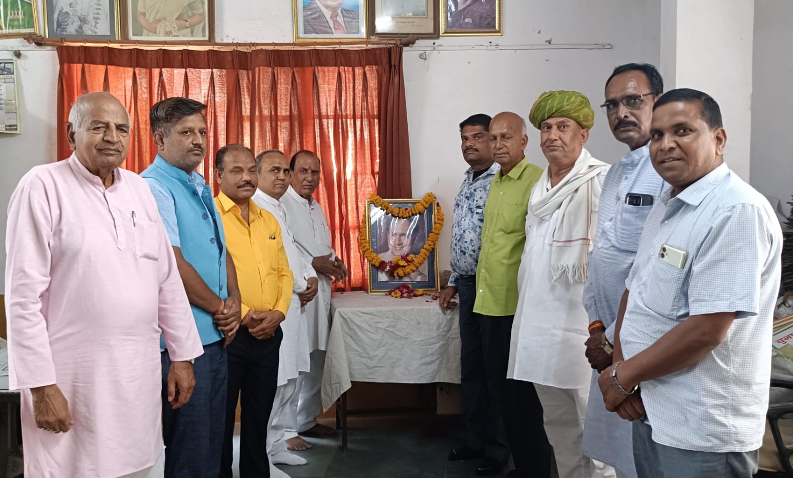 आवास योजना, हर घर बिजली और अनाज योजना स्व. राजीव गांधी जी की देन - श्री लक्ष्मी नारायण पंड्या