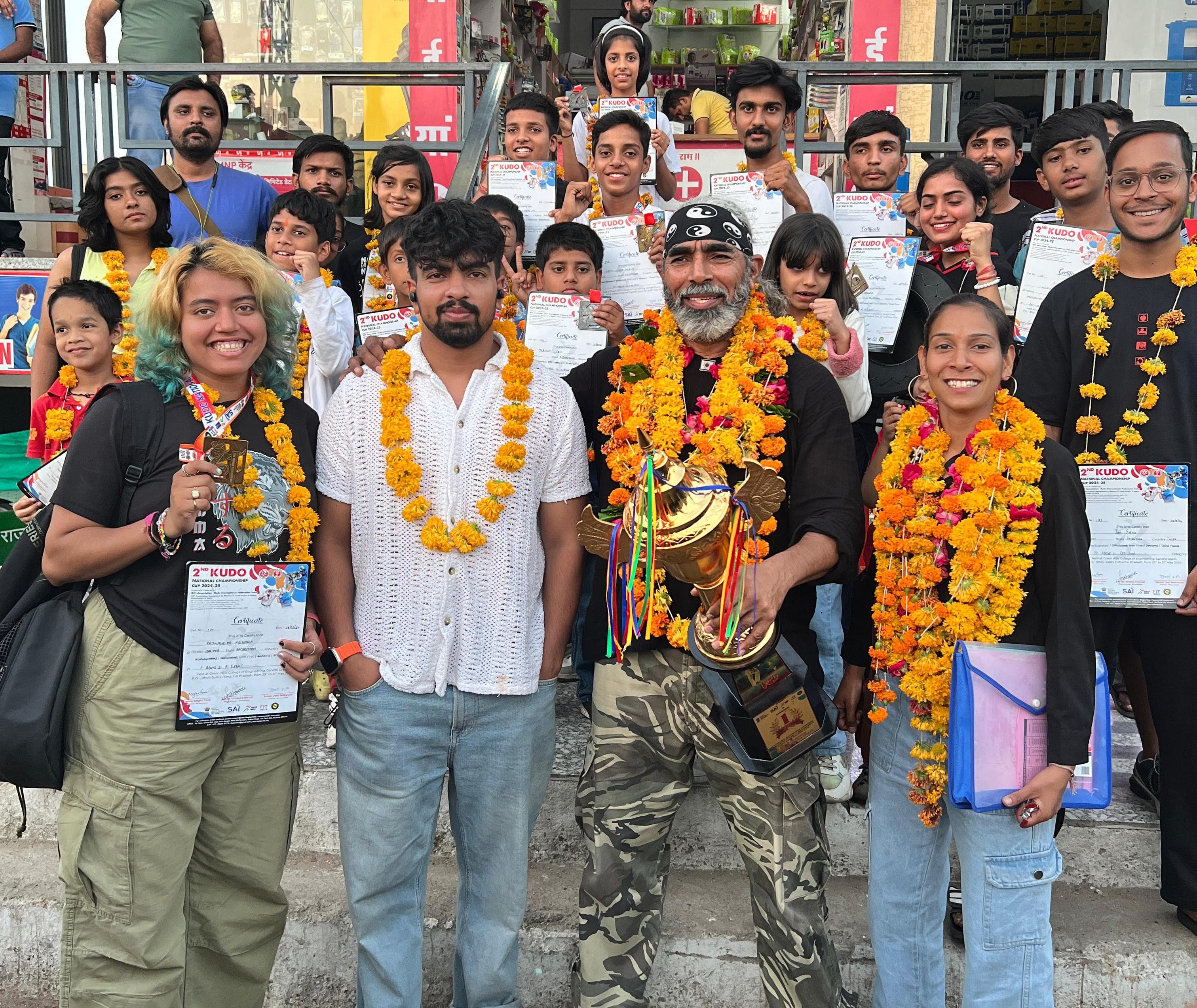 Udaipur Wins 24 Medals in the 2nd National Kudo Championship-2024