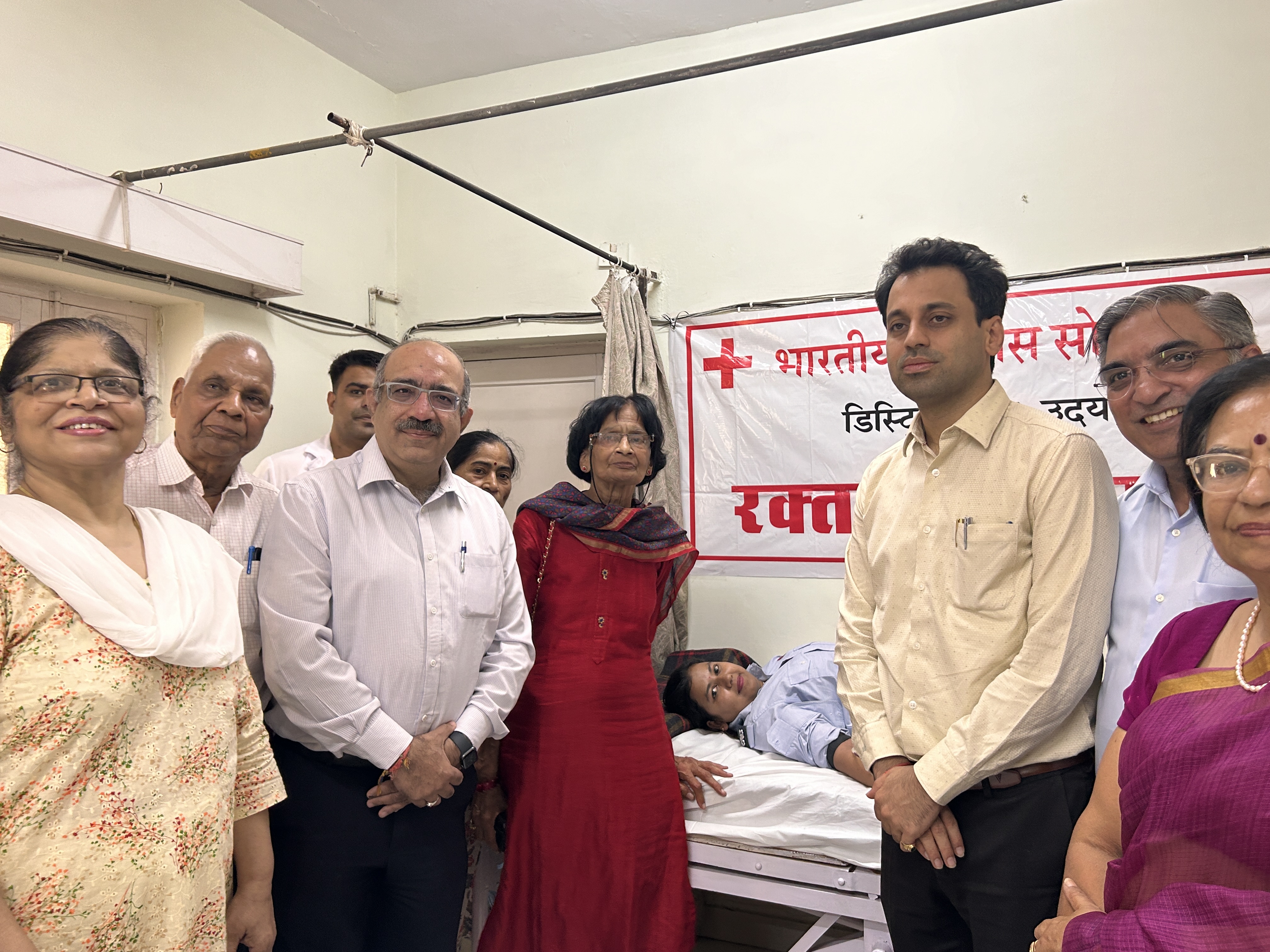 विश्व रक्तदाता दिवस पर हिन्दुस्तान जिं़कर्मियों ने किया 32 यूनिट रक्तदान