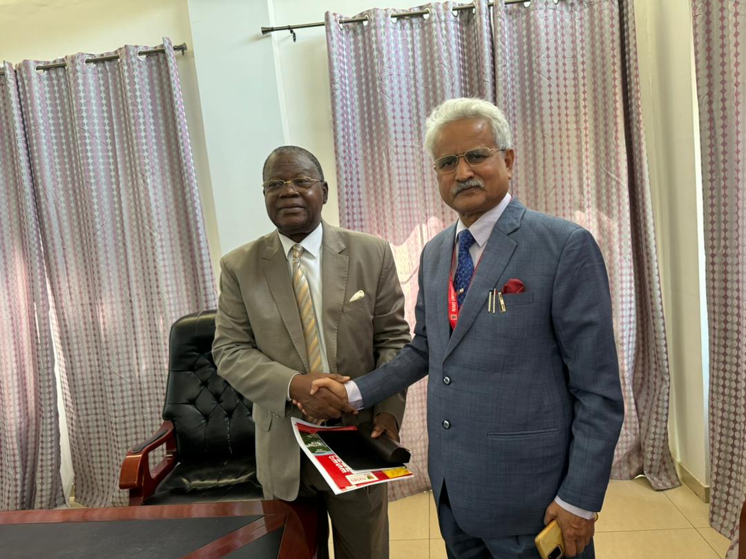 ###NIMS University's Prof. Amarika Singh Visits West Africa