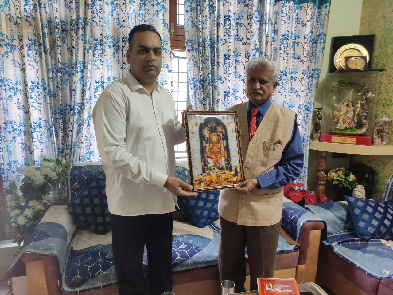 ###निम्स यूनिवर्सिटी राजस्थान के प्रो चांसलर, प्रो. अमेरिका सिंह लखनऊ प्रवास पर*