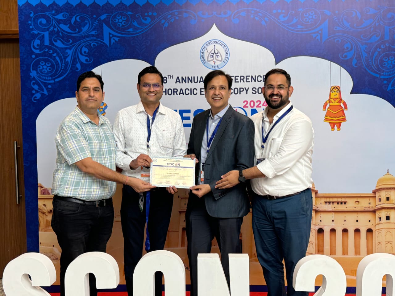 ### Dr. Luhadia Joins TESCON Workshop