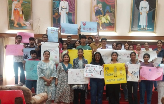 BN Commerce Faculty Hosts Anti-Ragging Slogan Competition