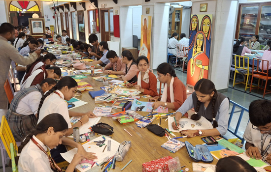 संस्कृत सप्ताह के तहत हुई अनूठी प्रतियोगिता  