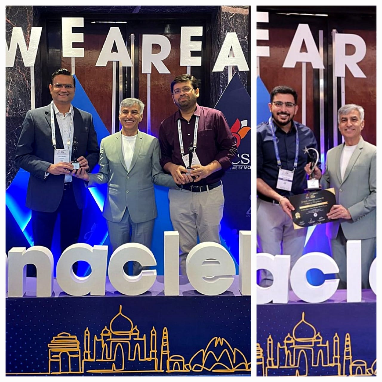 Dr. Atul Luhadia and Dr. Amit Gupta from Udaipur Recognized as Faculty at National Chest Conference in Delhi