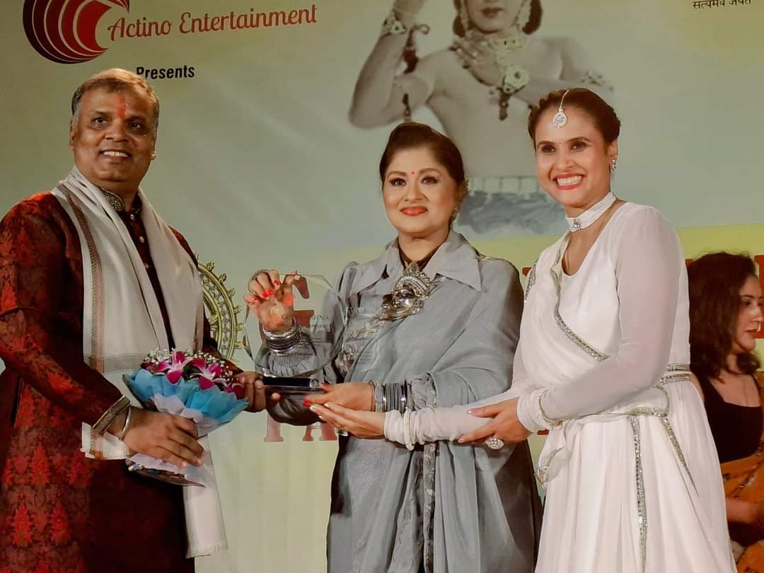 ### Sudha Chandran and Kiran Sharma Grace the Gopi Krishna Tradition Awards Ceremony
