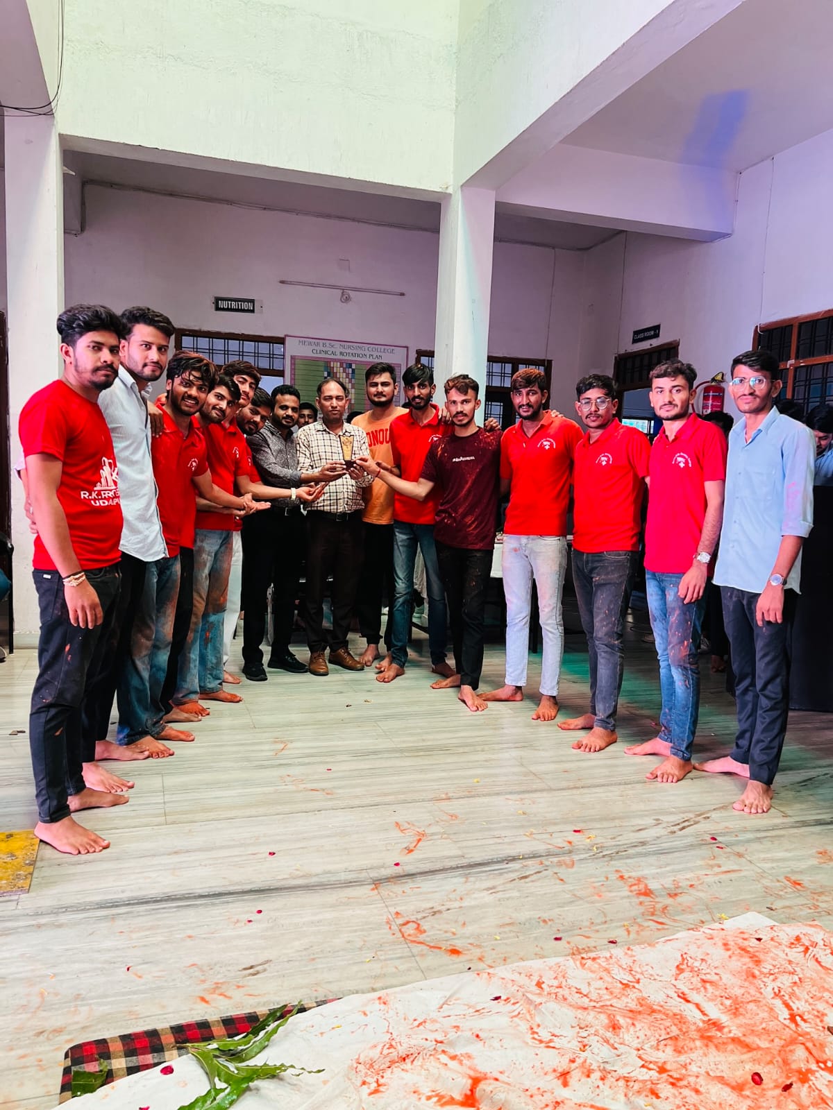 Janmashtami Festival Celebrated at Mewar B.Sc. Nursing College