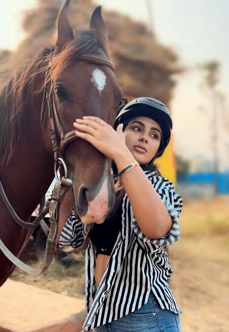 Actress Samyuktha Undergoes Horse Riding, Archery, and Parkour Training for Film 'Swayambhu'