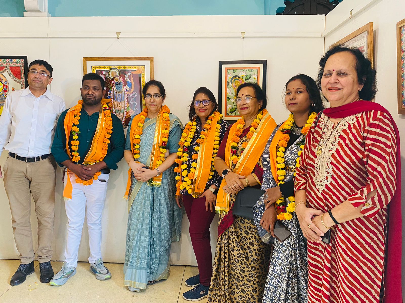 Art Exhibition Concludes at Bagore Ki Haveli