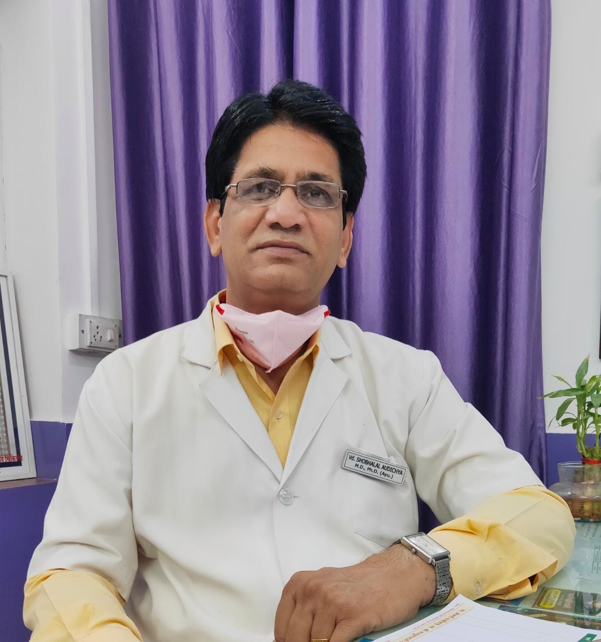 ### Dedicated to Social Service: Dr. Shobhalal Audichya*