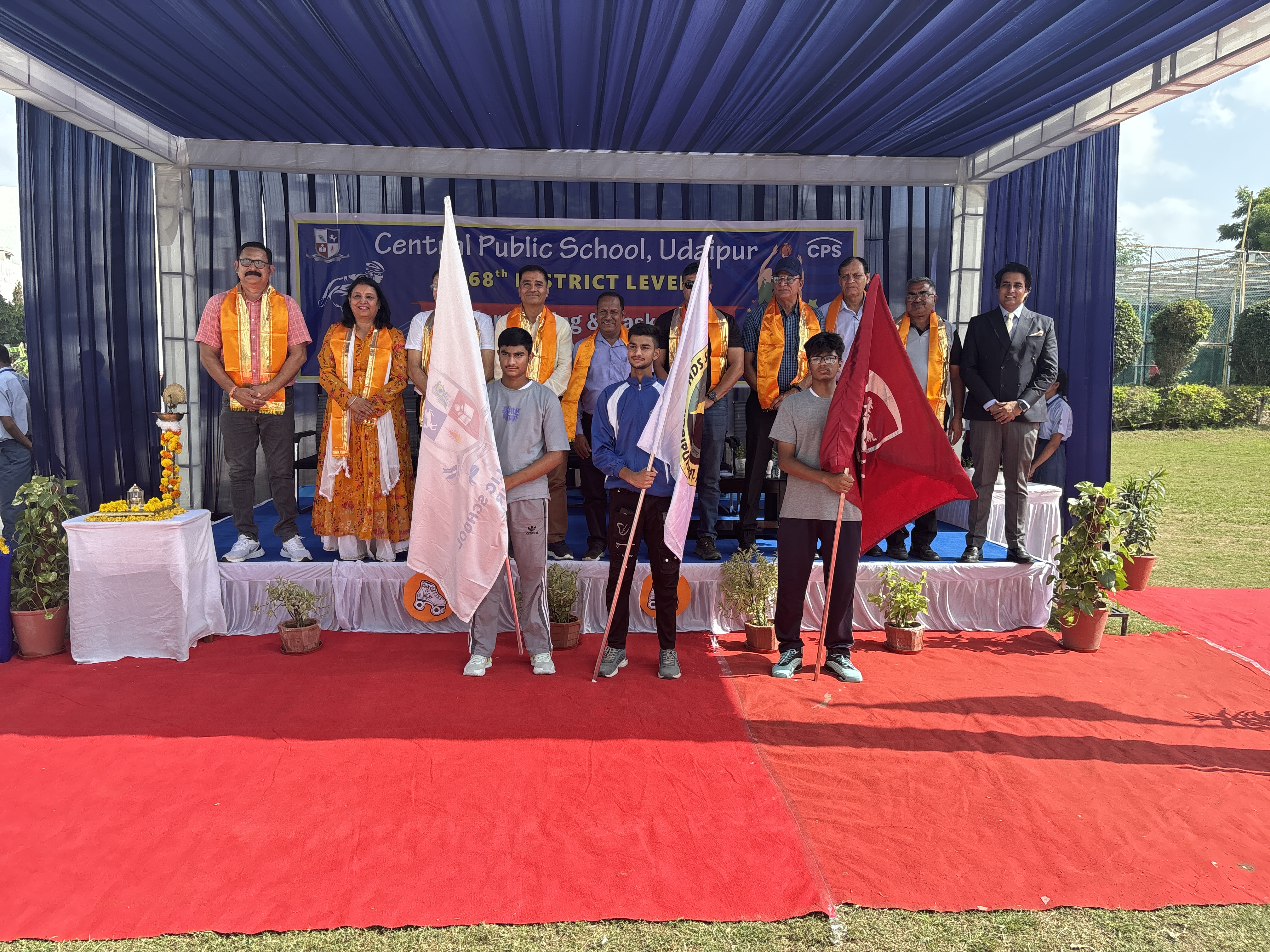 68th District-Level Basketball and Roller Skating Competitions Inaugurated
