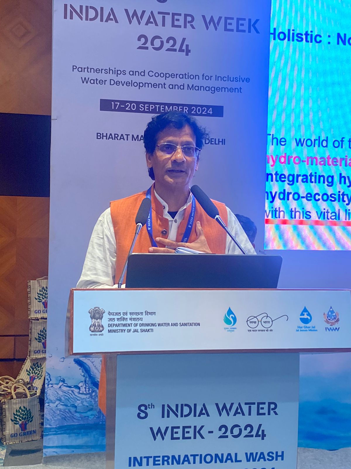Water Prosperous World :Synergising HARIT Actions for Ecological Sustainability and Human Wellbeing