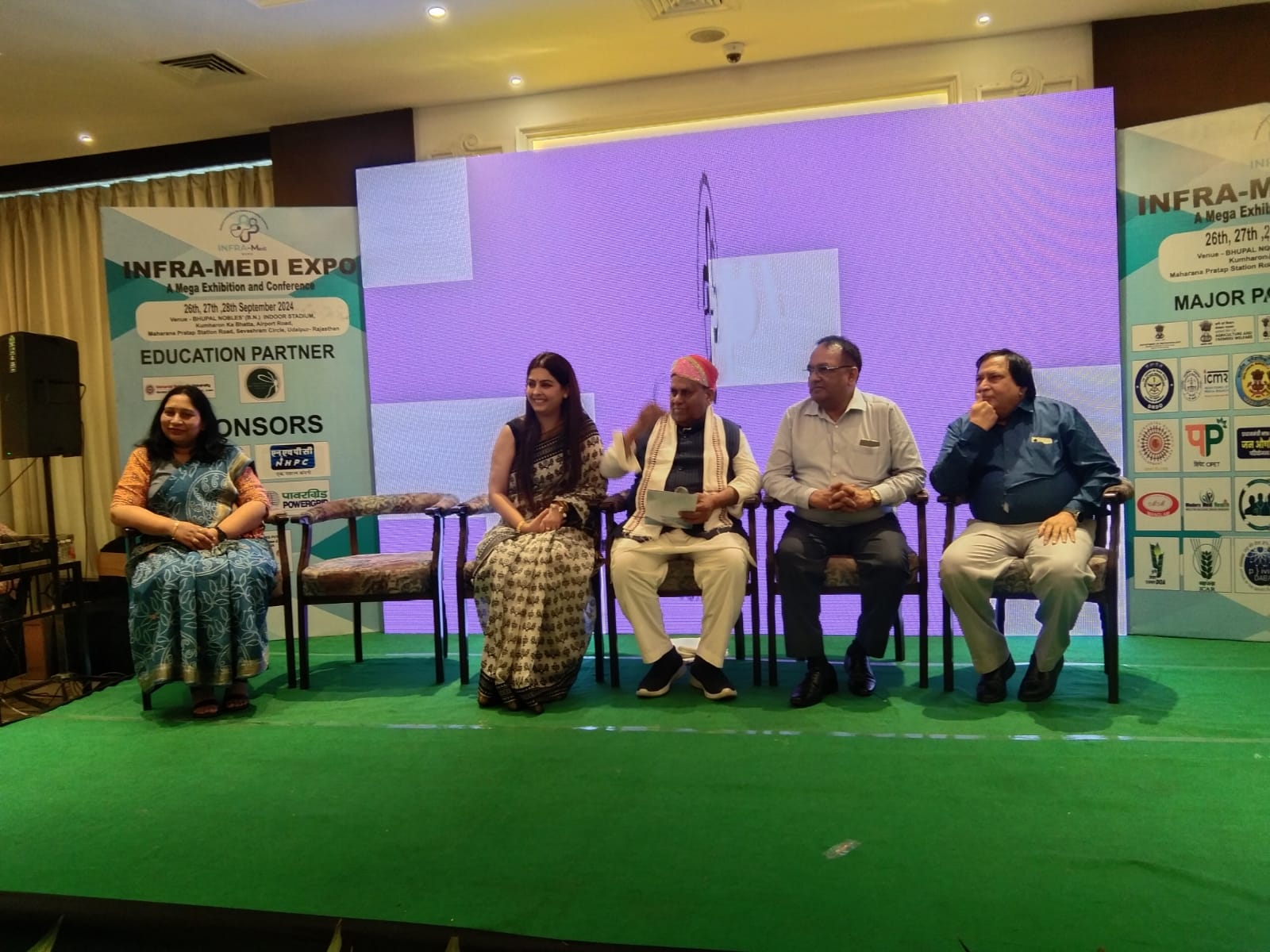 तीन दिवसीय इन्फ्रा मेडि एक्सपो सम्पन्न