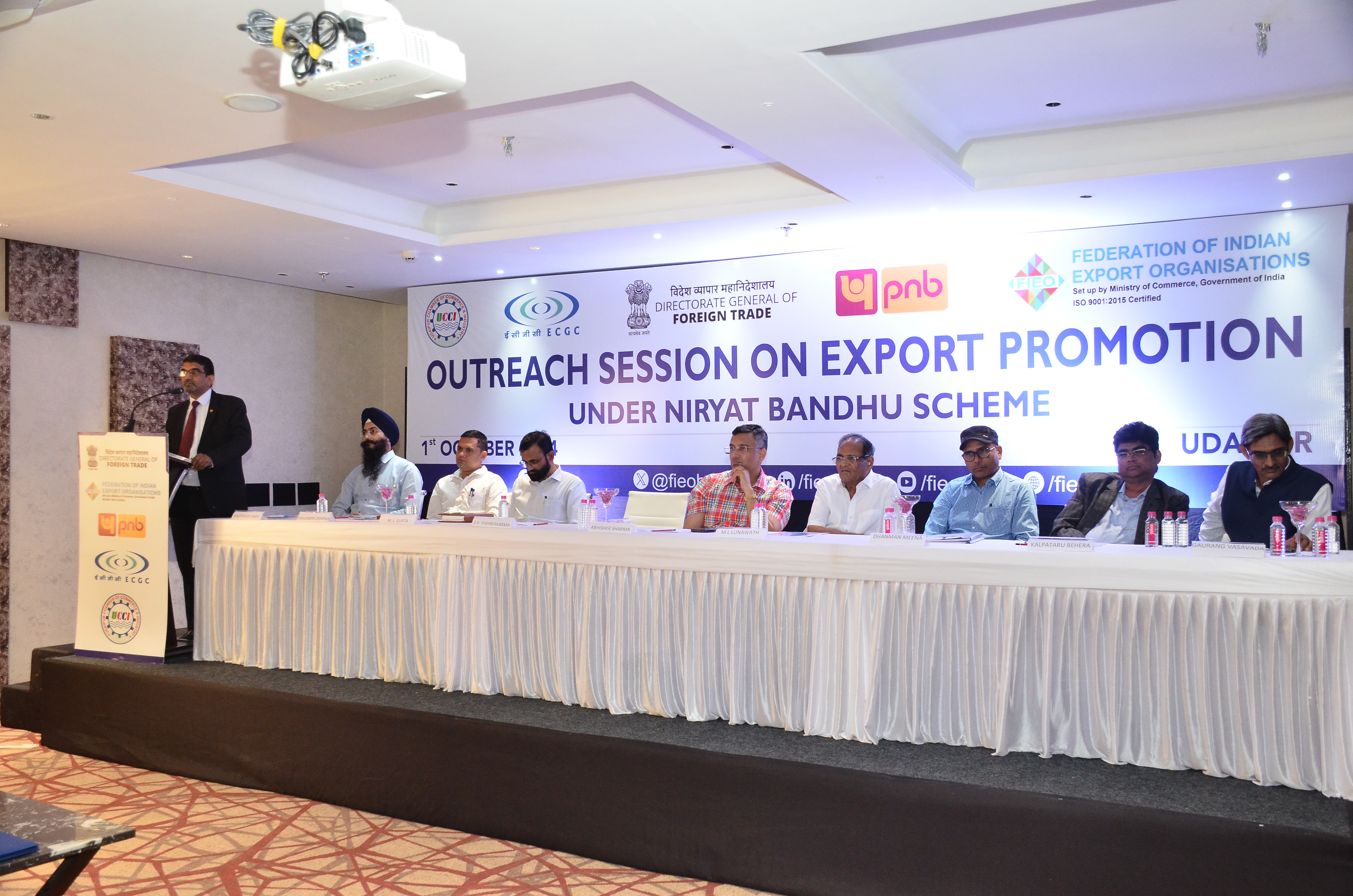UCCI Committed to Boosting Exports from Udaipur Division: Shri M.L. Lunawat