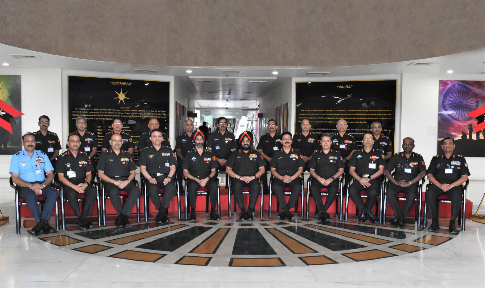 SAPTA SHAKTI COMMAND FORMATION COMMANDERS' CONFERENCE HELD AT JAIPUR
