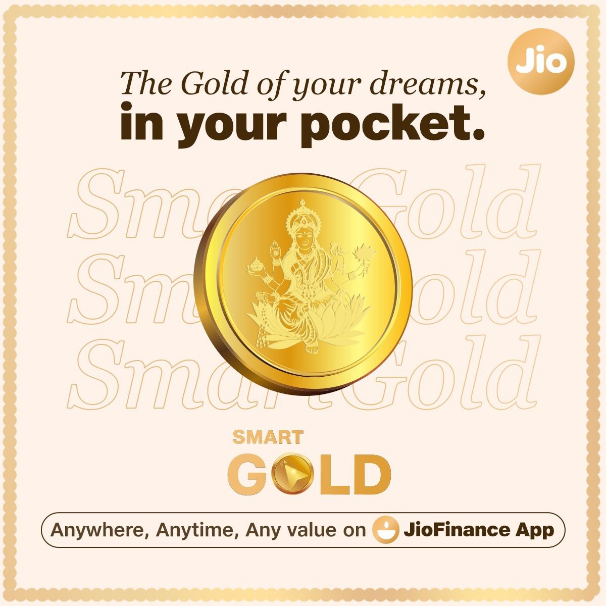 ###Jio Finance Launches SmartGold: Buy Digital Gold Starting at Just ₹10