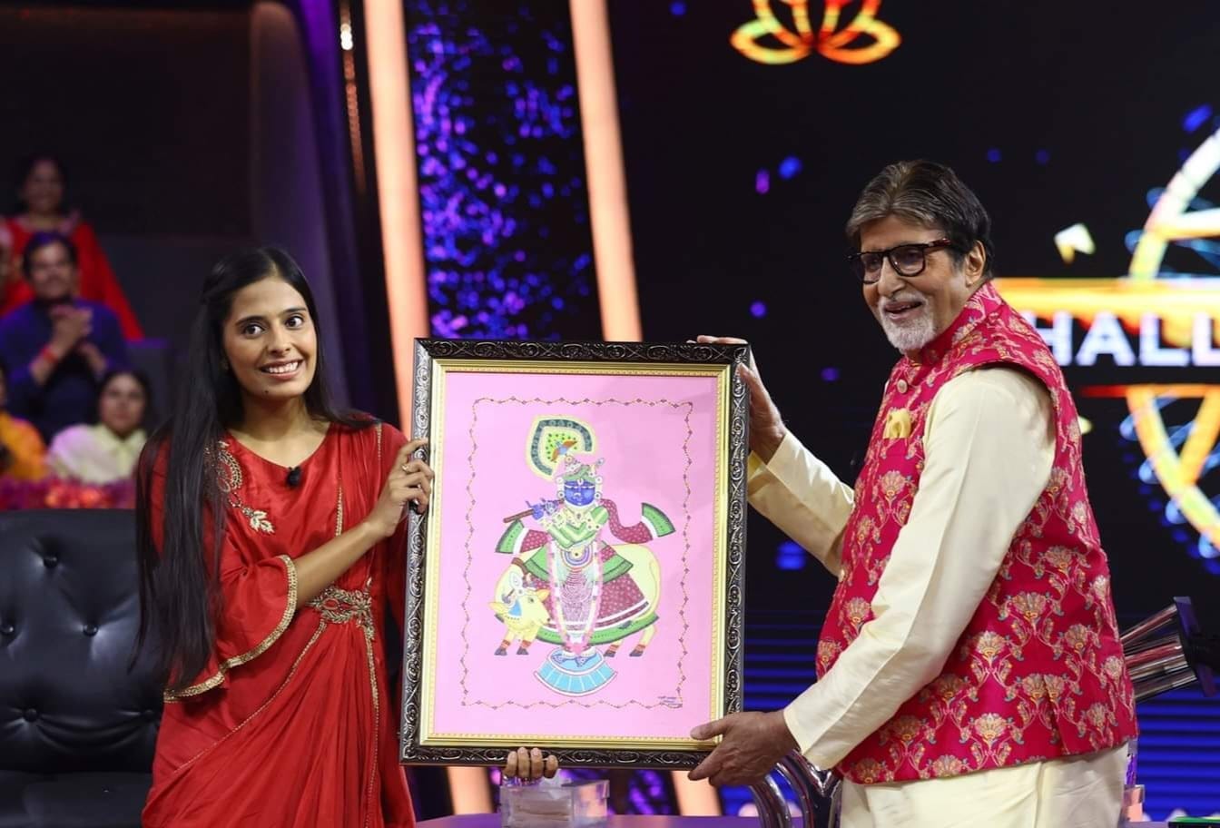 Anushree from Bari Sadri Shines on KBC, Wins 6.8 Lakhs
