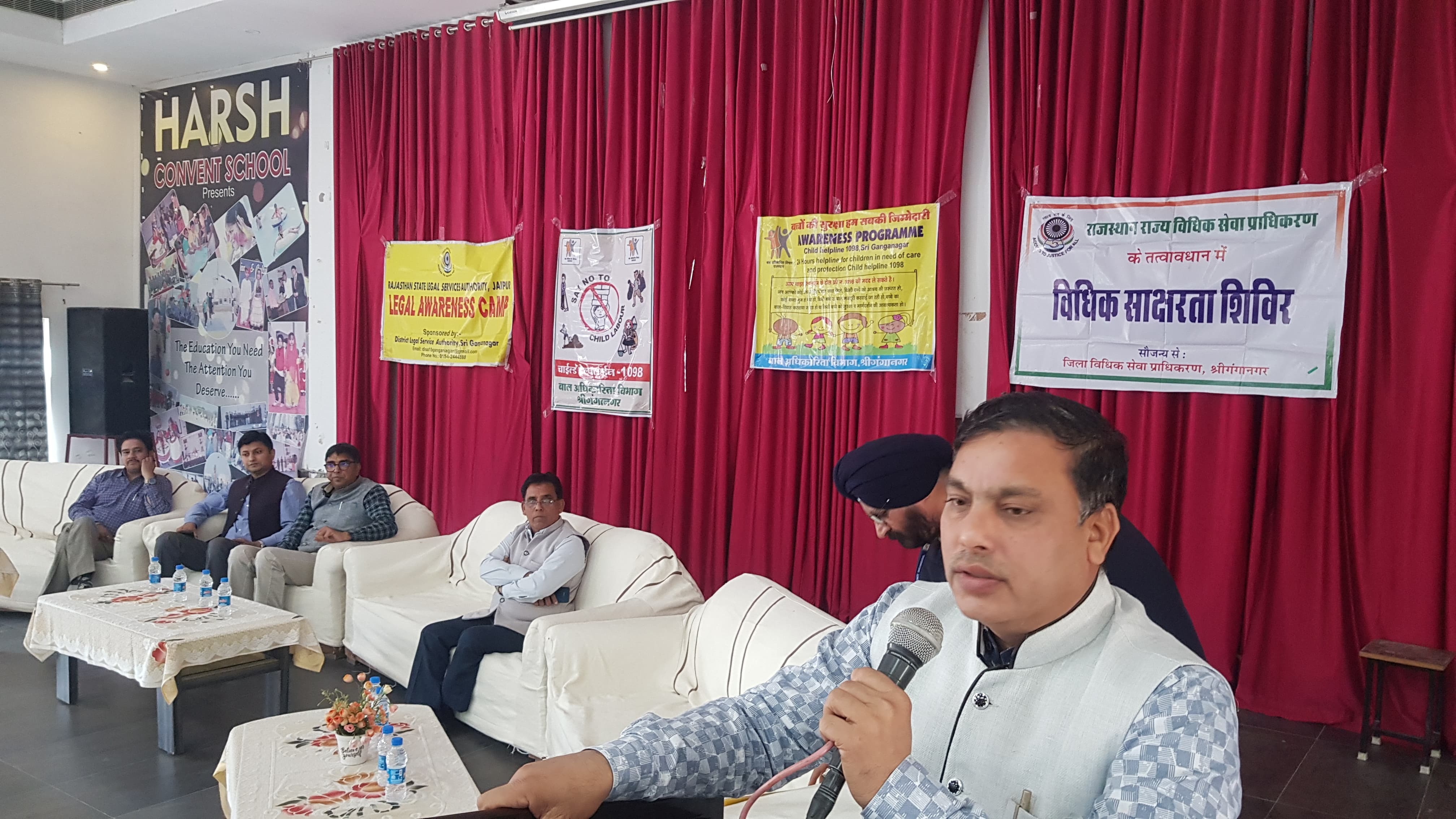 ADJ Inspects Sub-Jail in Suratgarh and Conducts Legal Awareness Camp