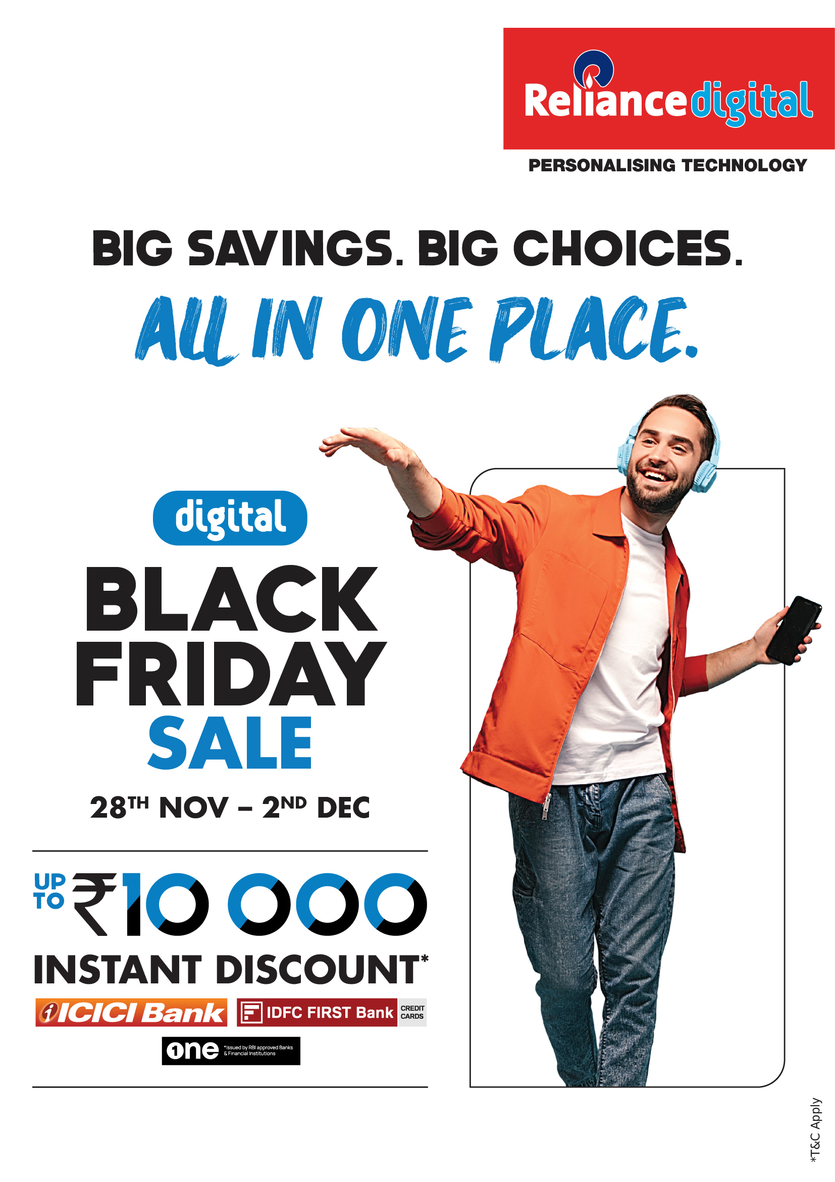 Reliance Digital’s ‘Black Friday Sale’ Offers Massive Discounts