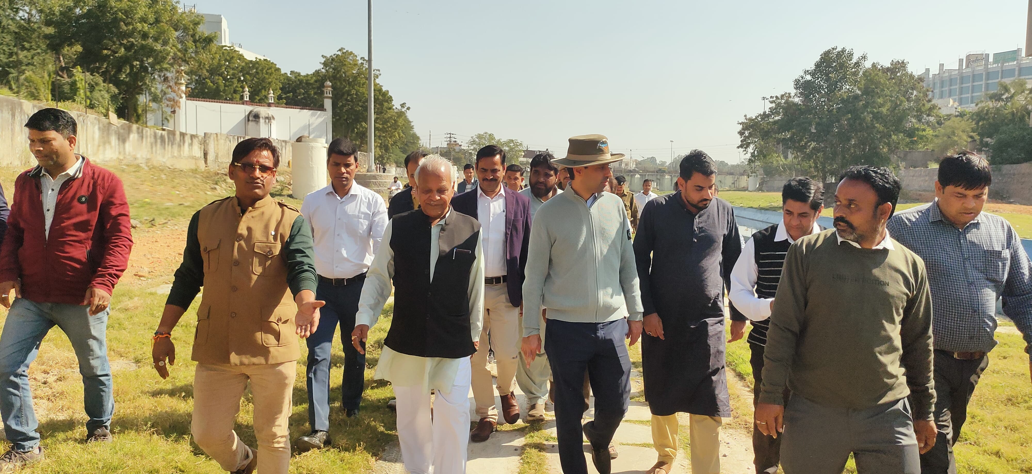 Smooth Traffic and City Beautification Works Underway