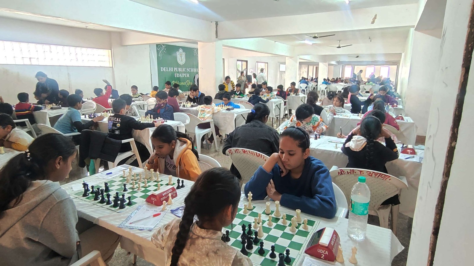 Grand Inauguration of Rajasthan State Under-13 Chess Championship 2024 at Delhi Public School, Udaipur