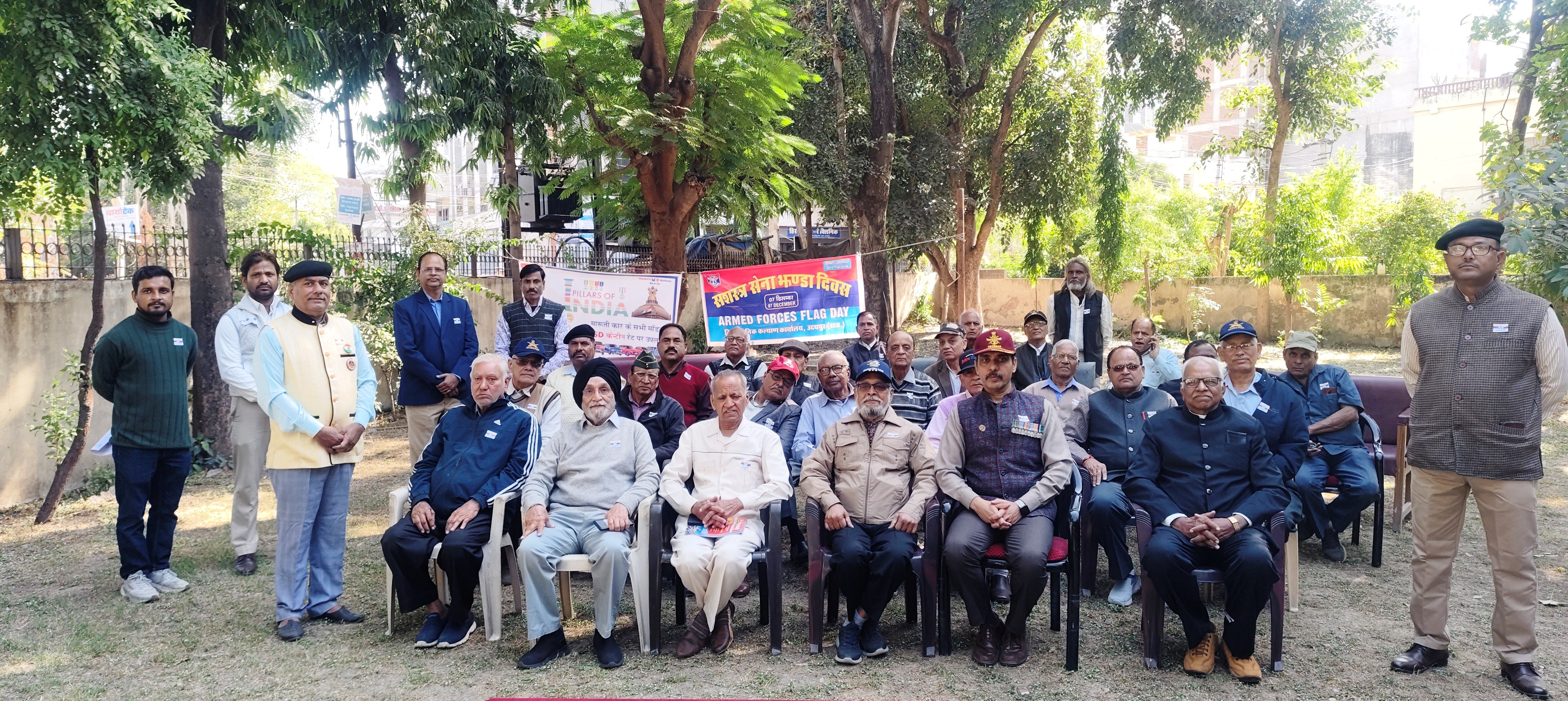 Armed Forces Flag Day Celebrated