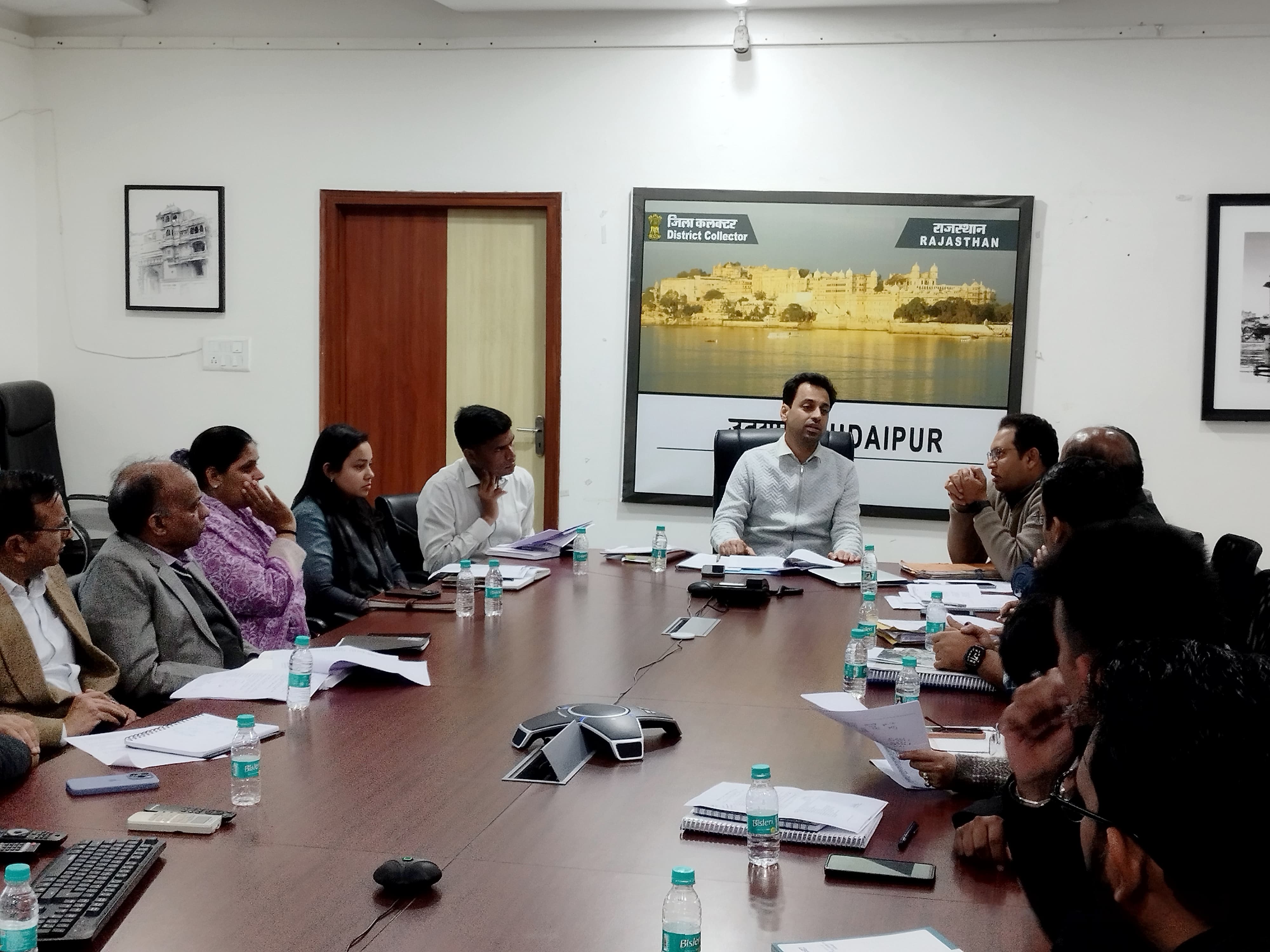 Meeting of Sajjangarh Wildlife Sanctuary Eco-Sensitive Zone Monitoring Committee