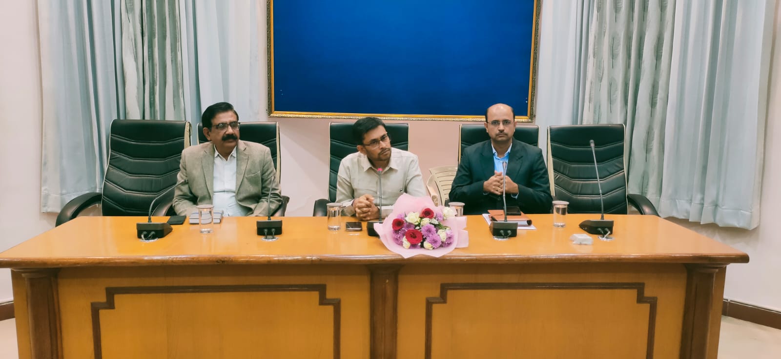 District Collector Namit Mehta Holds Meeting with Officials