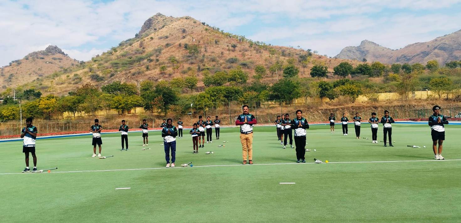 Lacrosse Players Perform Surya Namaskar