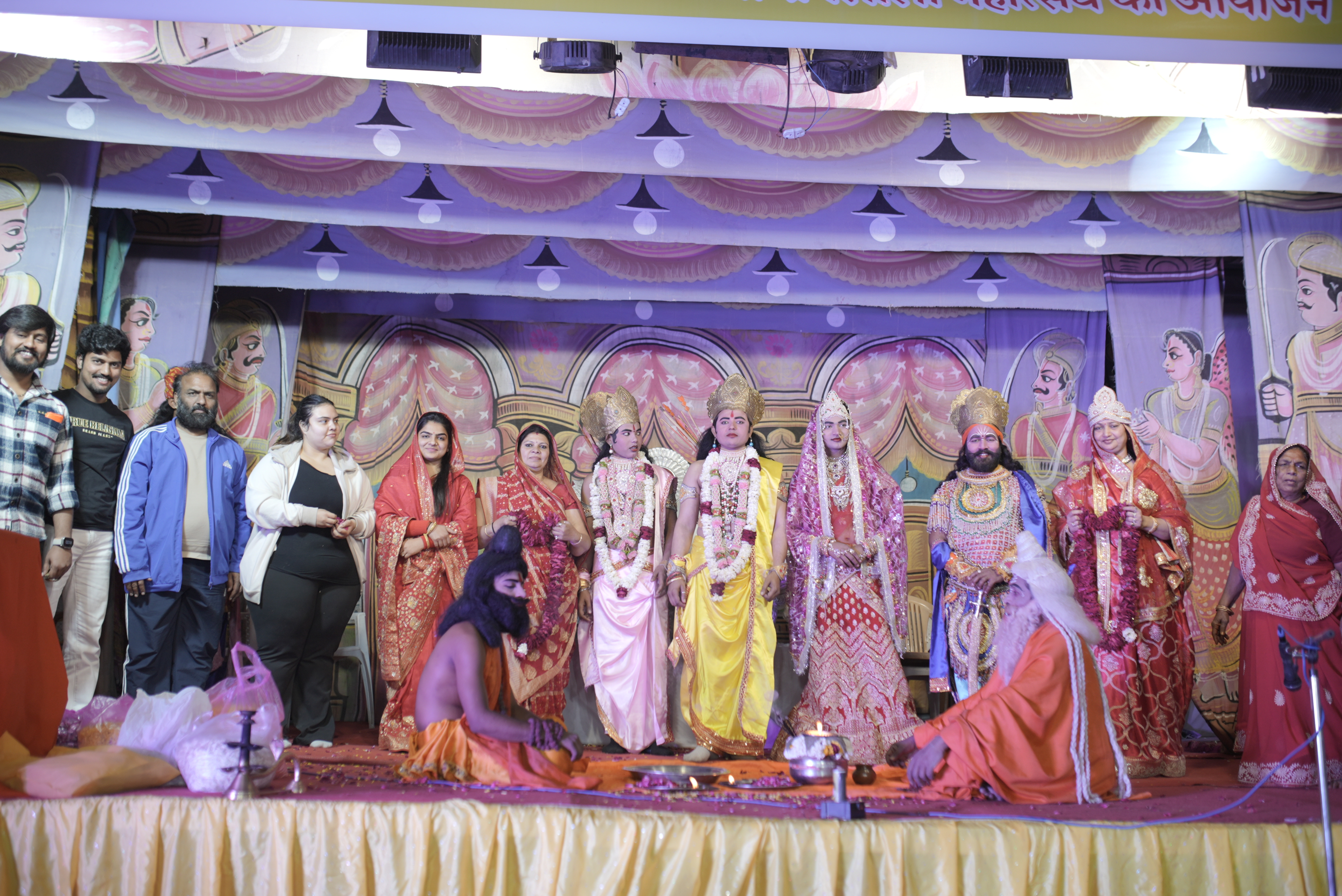 Audience Overwhelmed by the Ram-Sita Wedding Scene