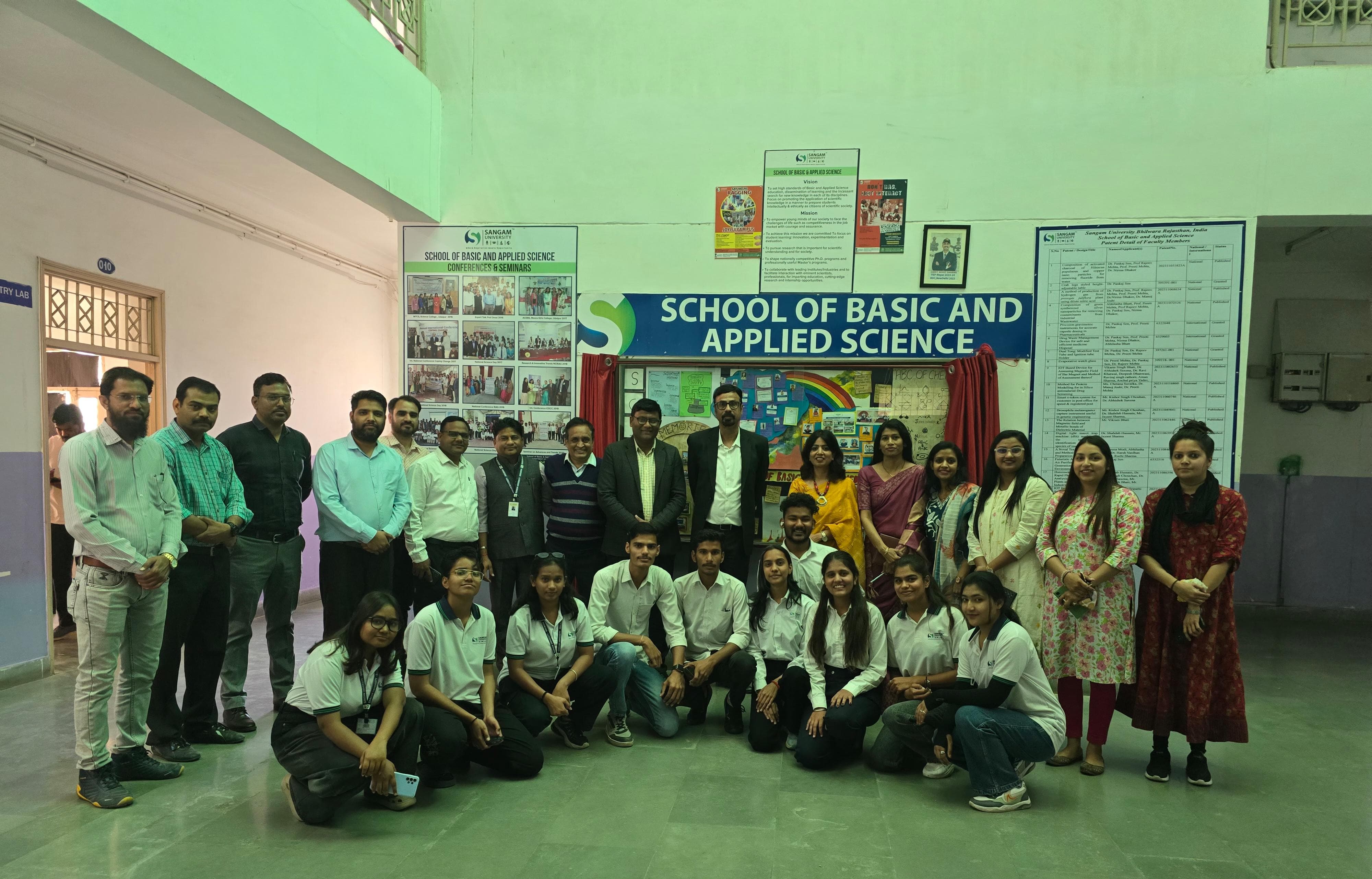 Sangam University Celebrates National Science Day 2025 with Various Activities