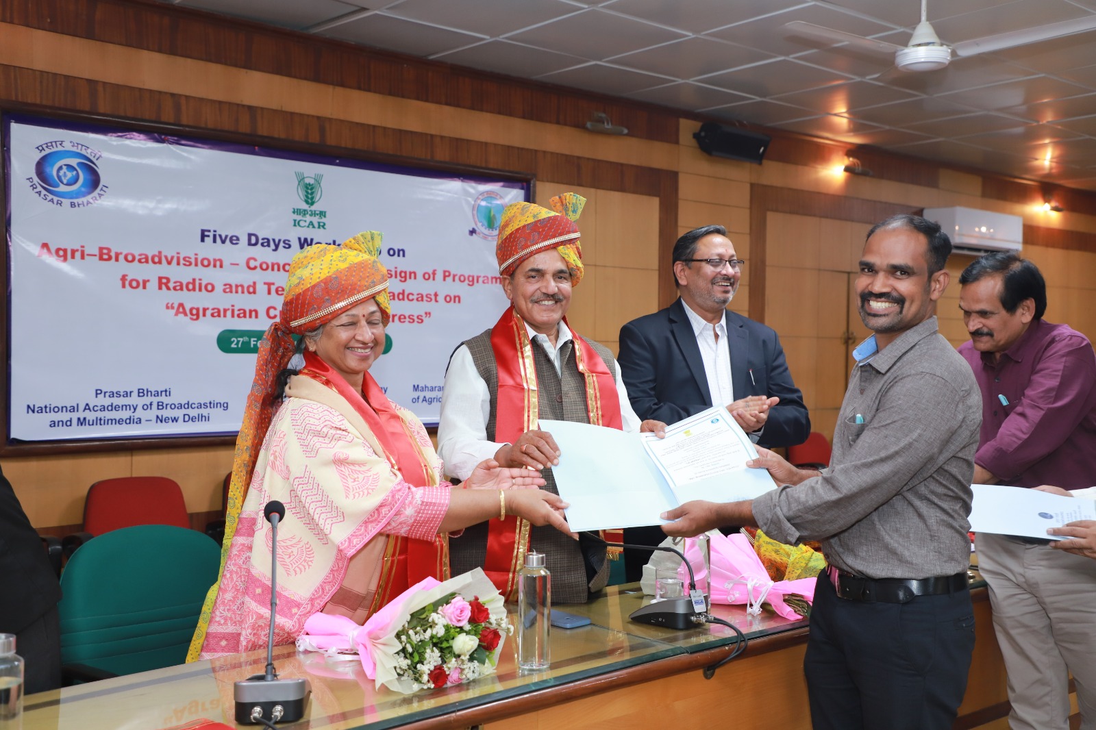 Agriculture Programs Based on Mewar Model to Be Broadcast on TV and Radio