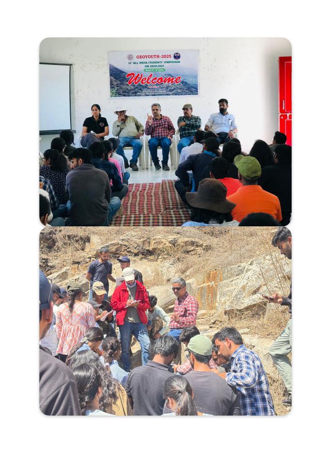 जिओयूथ-2025 सेमिनार में भूवैज्ञानिक अध्ययन और प्रतियोगिताएँ