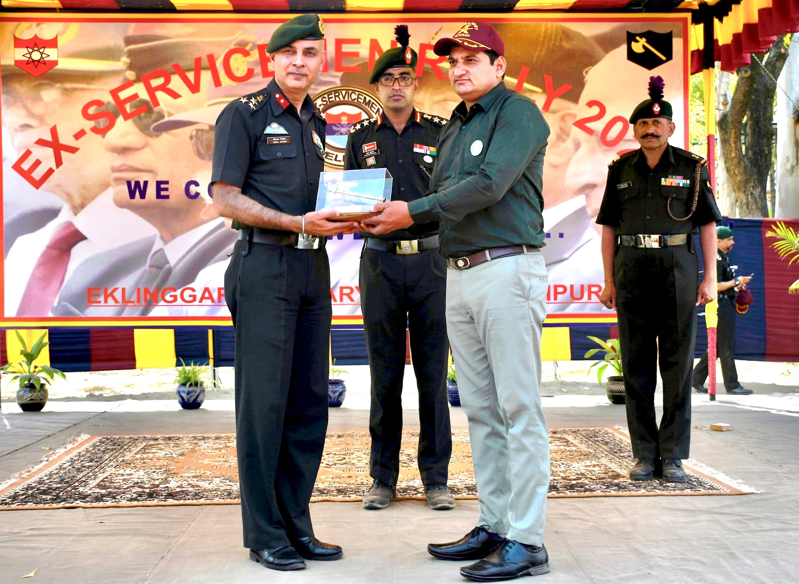 INDIAN ARMY CONDUCTS VETERANS OUTREACH INITIATIVE AT UDAIPUR