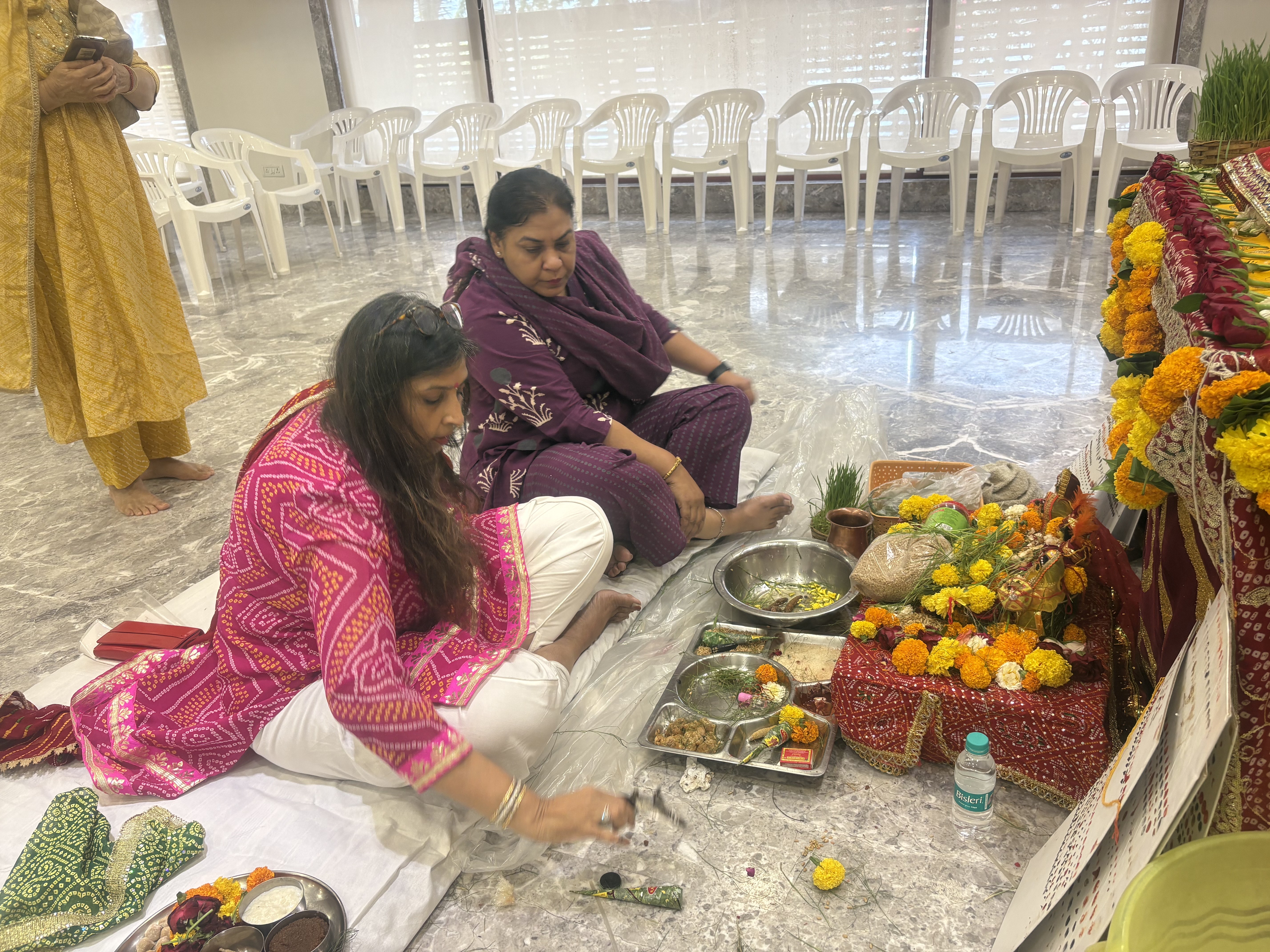 मुंबई के कफ परेड, कोलाबा में गणगौर पूजा का भव्य आयोजन