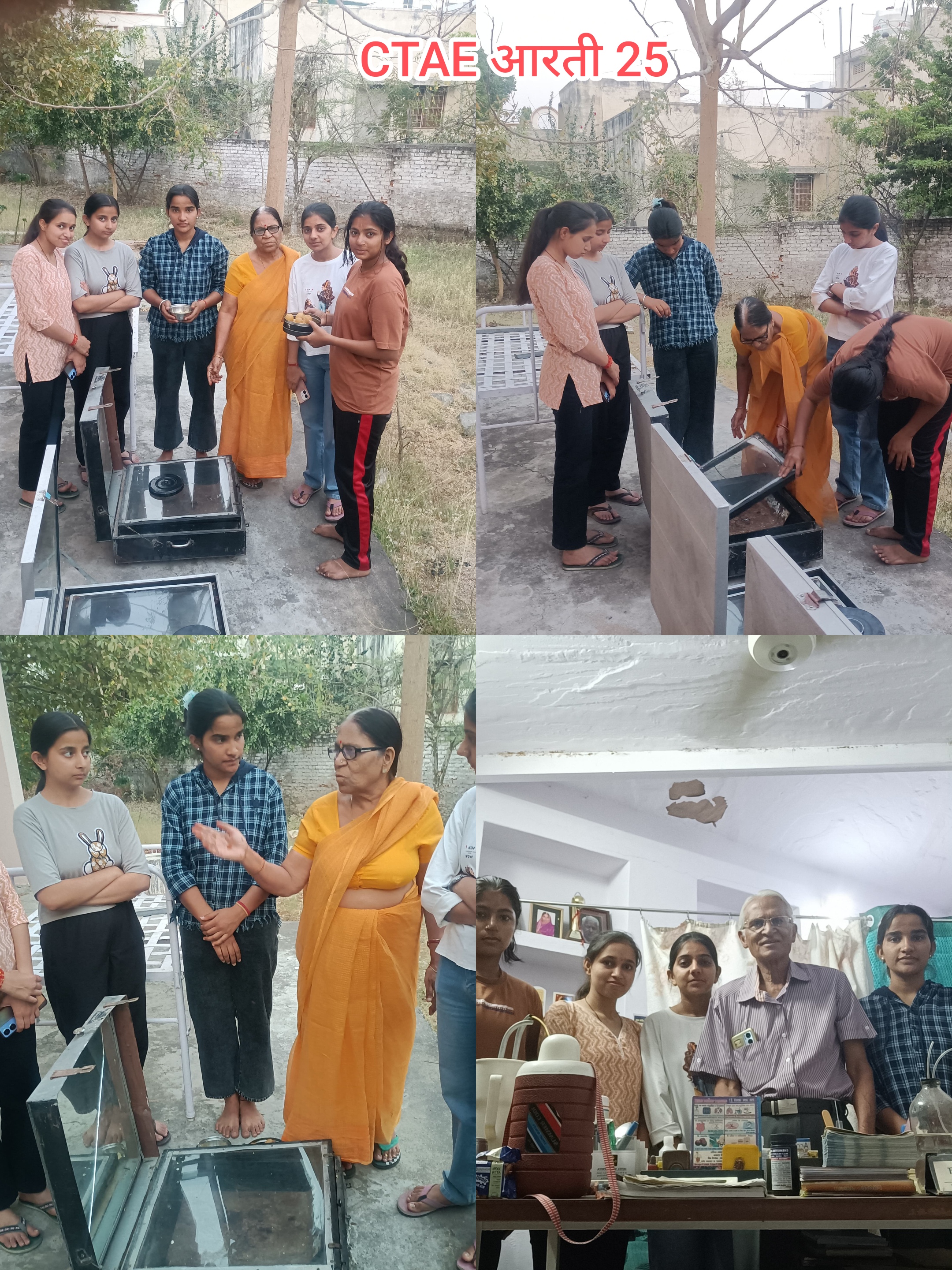 Future engineers learn about solar cookers