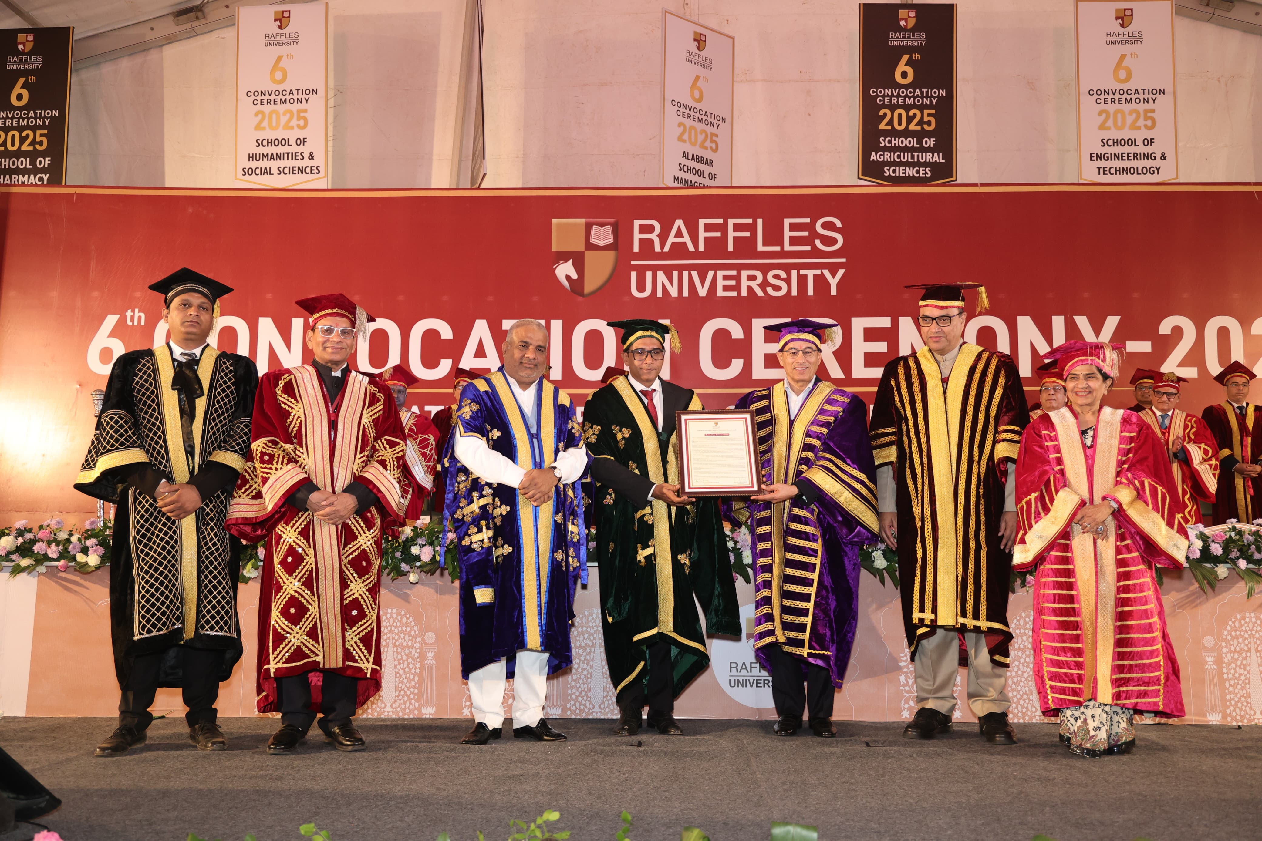 Raffles University Hosts Sixth Convocation Ceremony