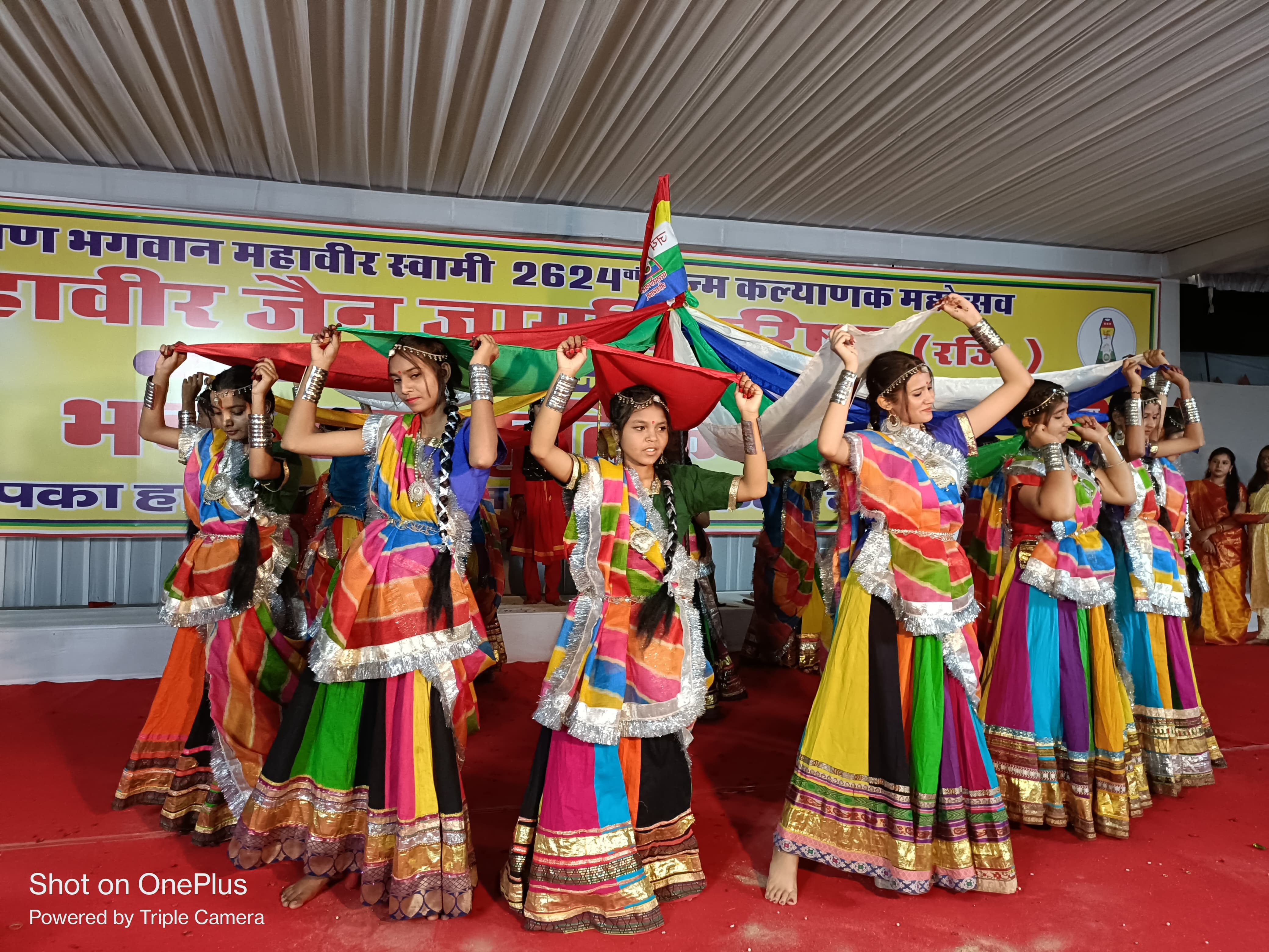 Grand Procession Tomorrow on Mahavir Jayanti, Women Enthralled All with Colorful Performances Yesterday
