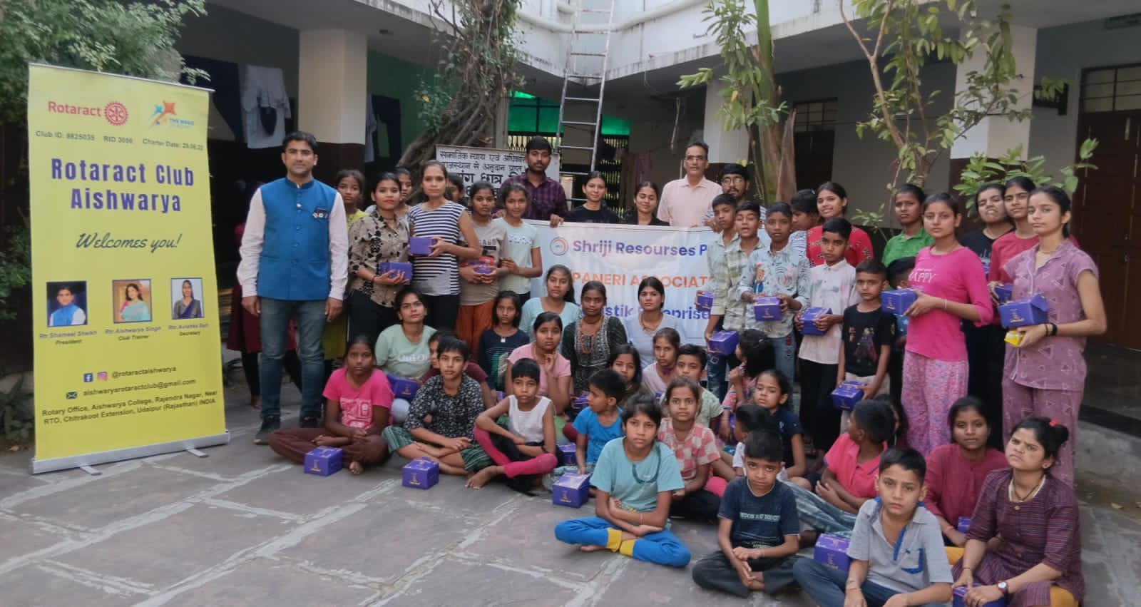 Food Donation Drive for Specially-Abled Students