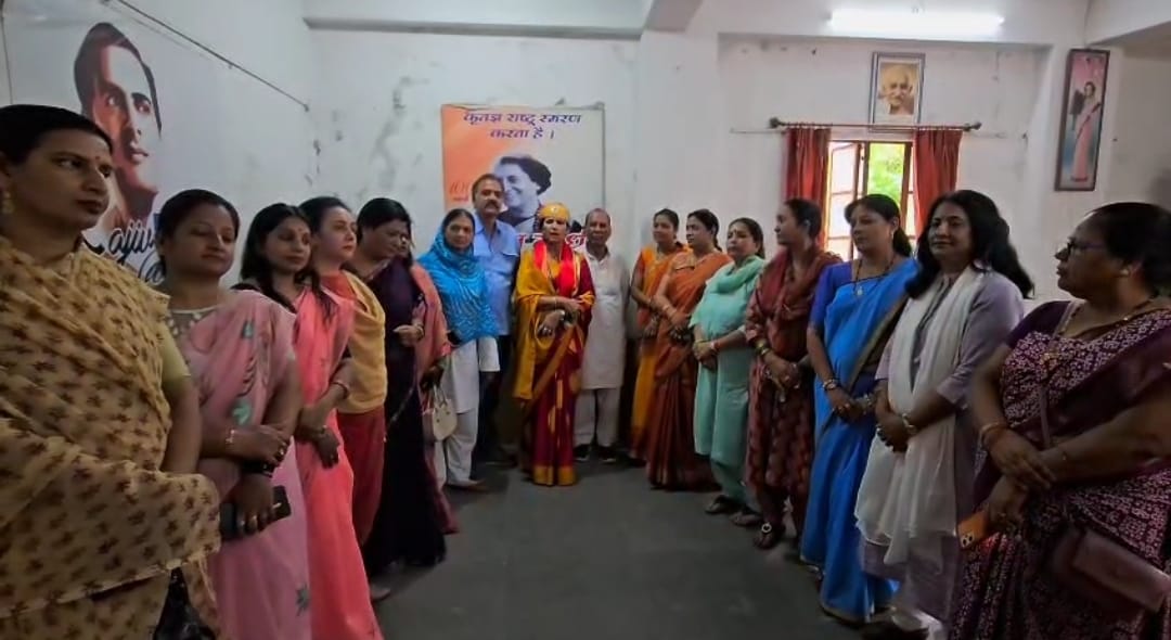 महिला कांग्रेस अध्यक्ष सारिका सिंह का उदयपुर दौरा