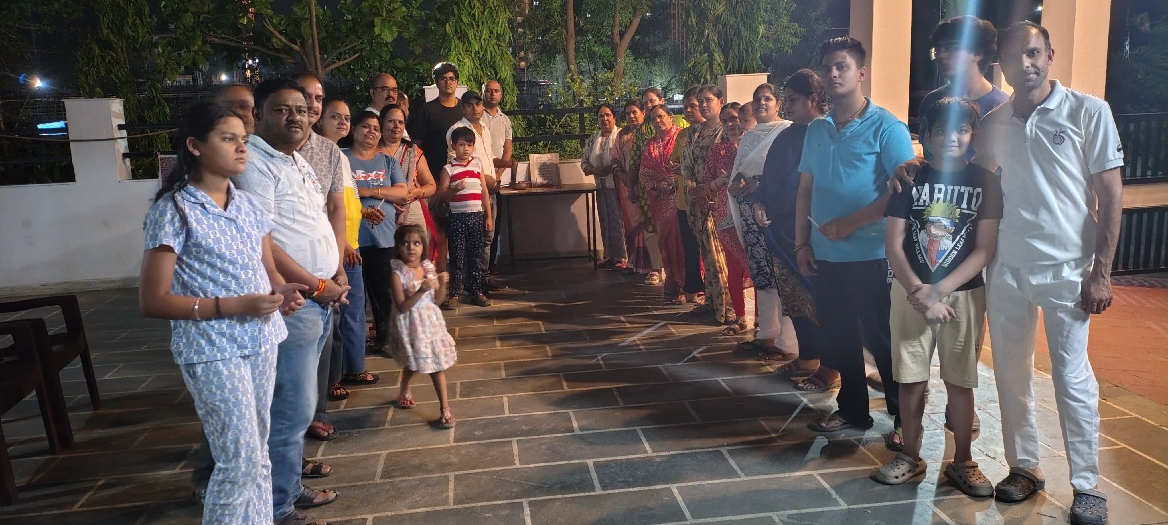मंगल मूर्ति सोसाइटी द्वारा पहलगांव मृतको को श्रद्धांजलि अर्पित की 