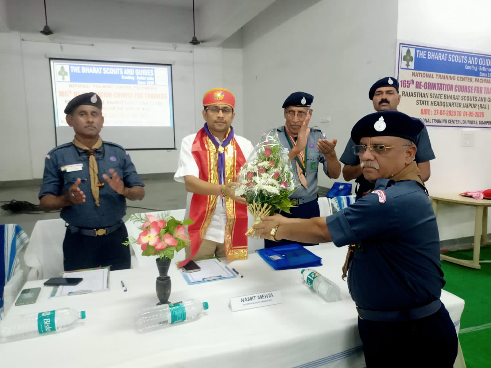 स्काउट गाइड जीवन जीने की कला - जिला कलेक्टर नामित मेहता