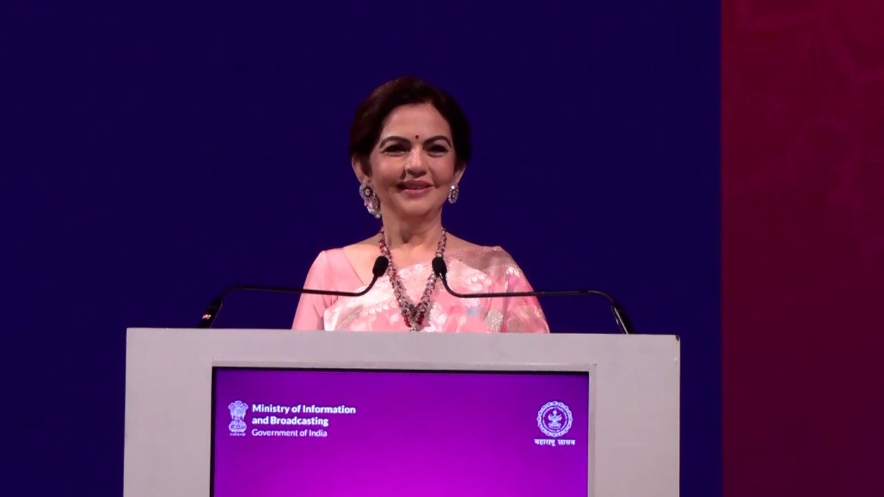India Ready to Lead the World in Content, Fashion & Spirituality: Nita Ambani